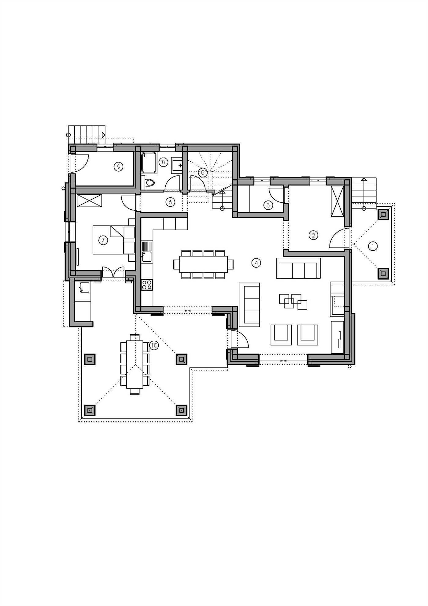 Villa Oaza – Eine steinerne Oase mit Blick auf das Meer