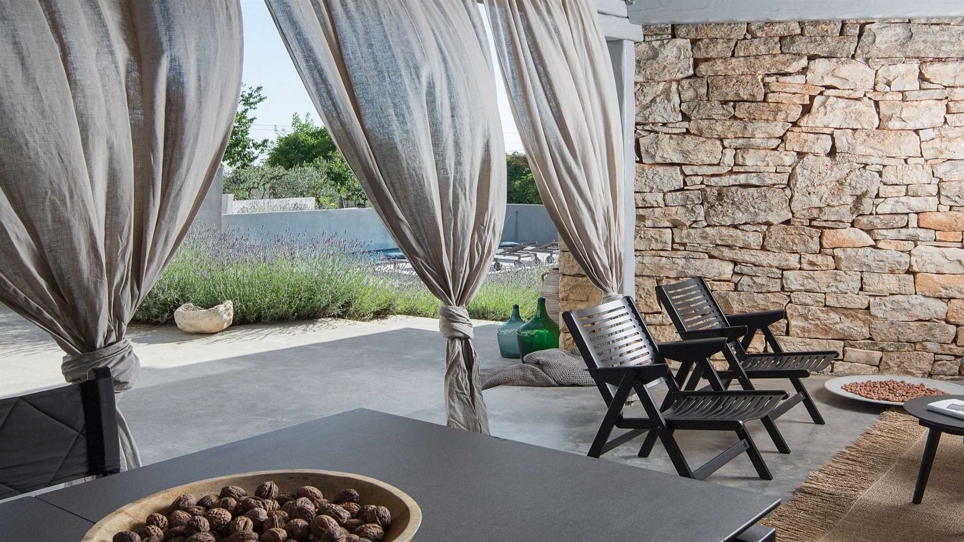 Rustic luxury villa with stunning interior