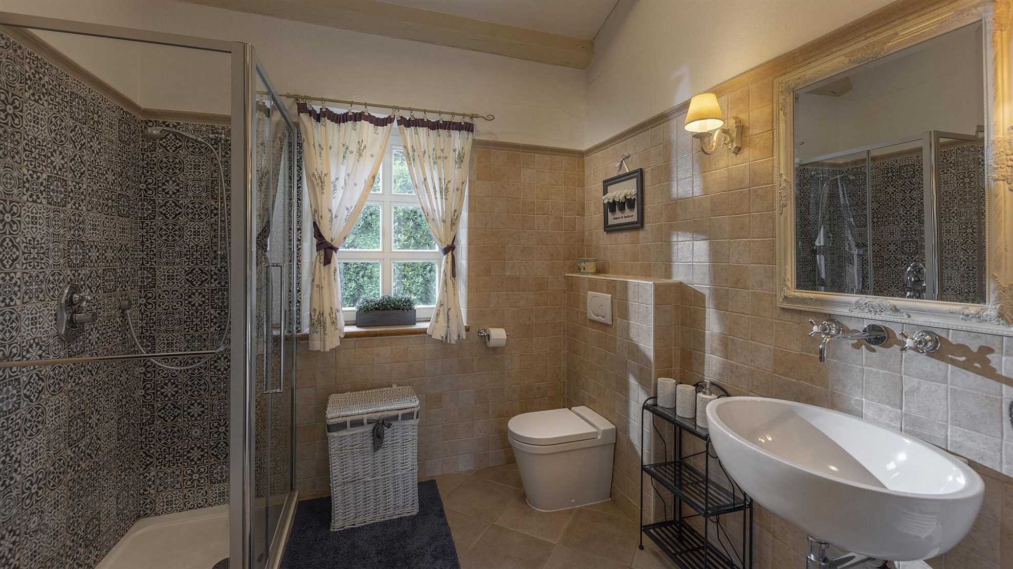 Beautiful stone villas complex near Tinjan