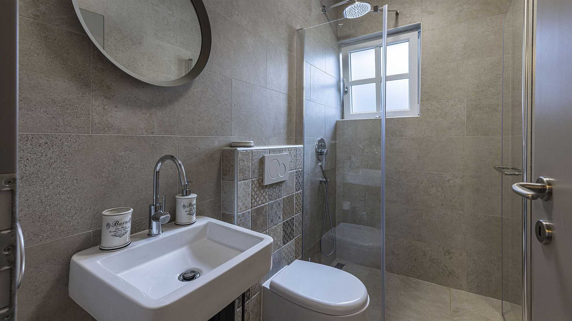 Beautiful stone villas complex near Tinjan