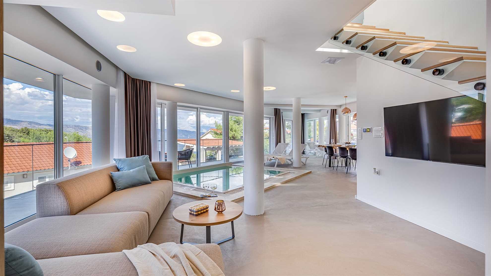 Villa with sauna and indoor jacuzzi in Vrboska