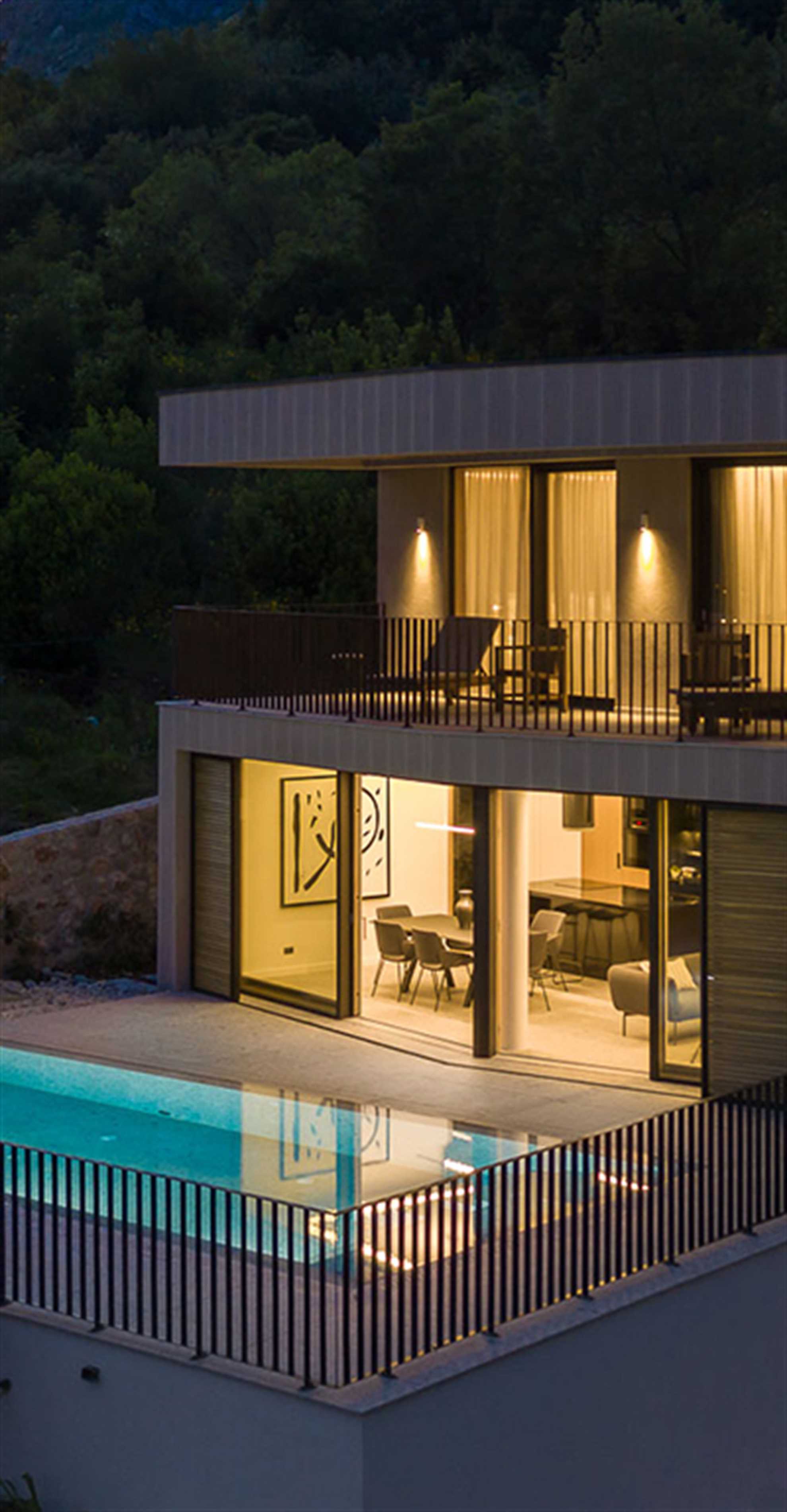 Luxurious villa near Dubrovnik with amazing view