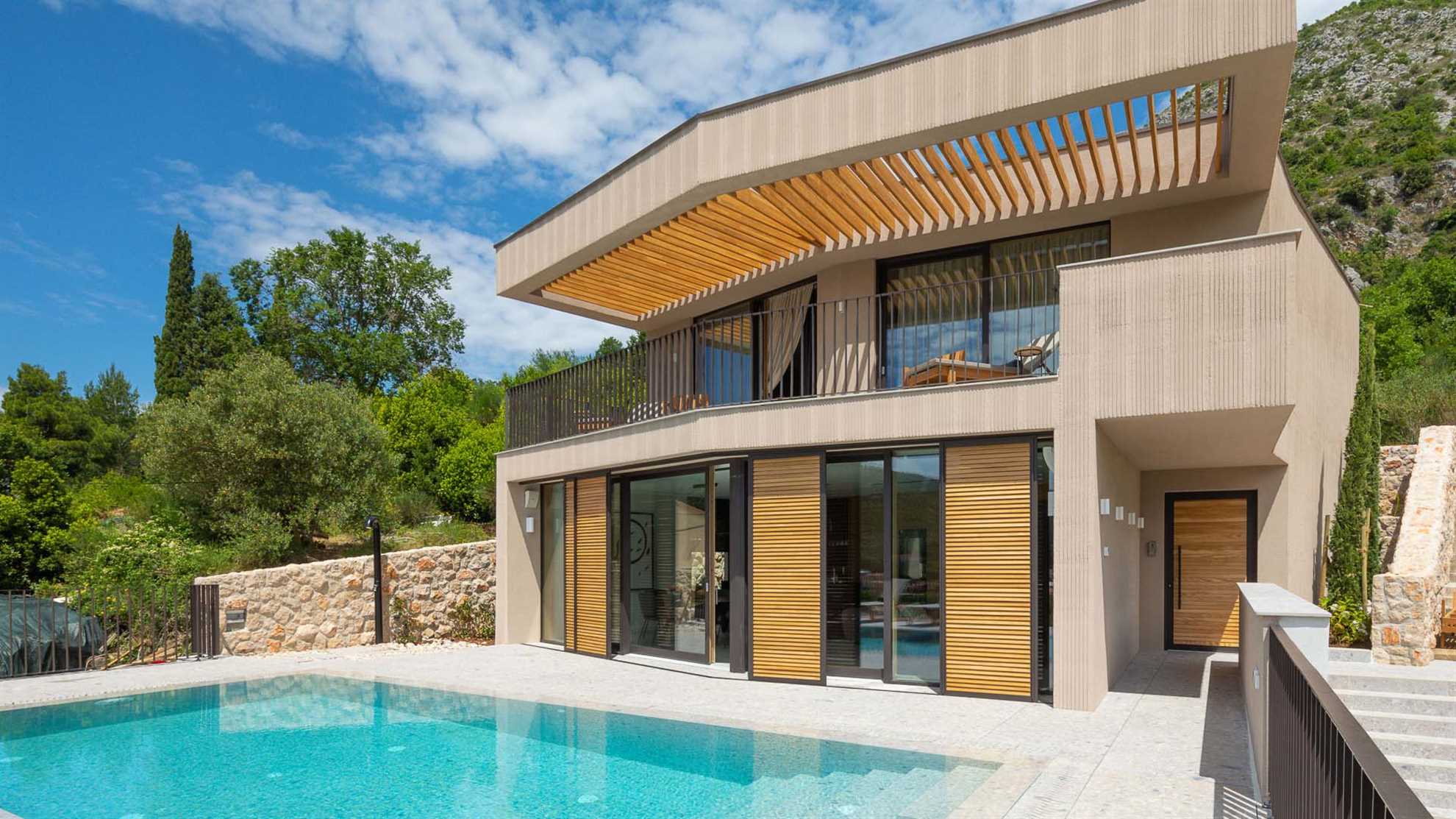 Luxurious villa near Dubrovnik with amazing view