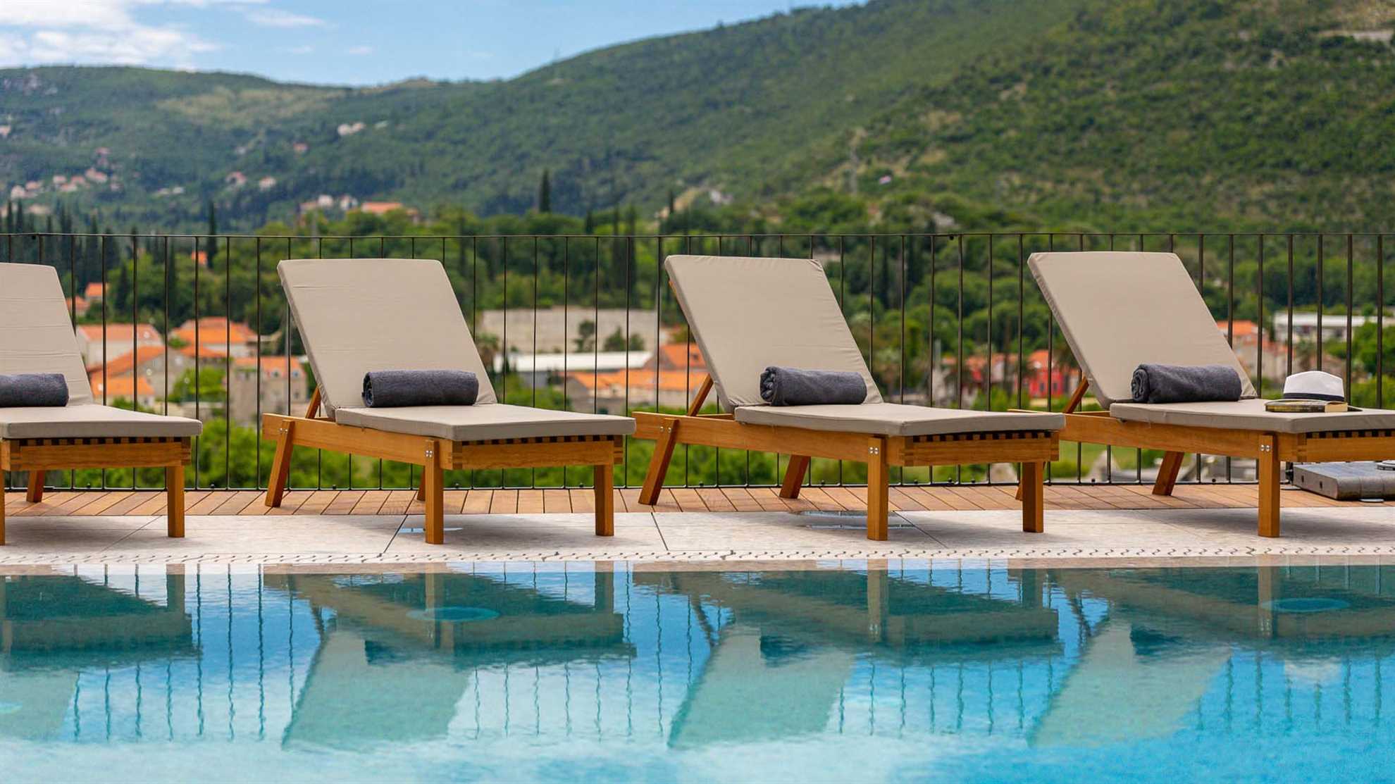 Luxurious villa near Dubrovnik with amazing view