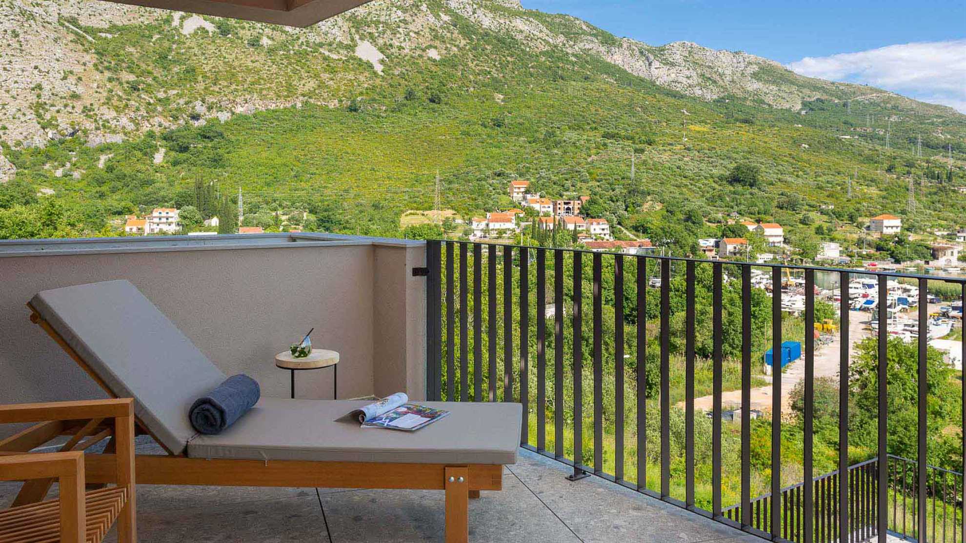 Luxurious villa near Dubrovnik with amazing view