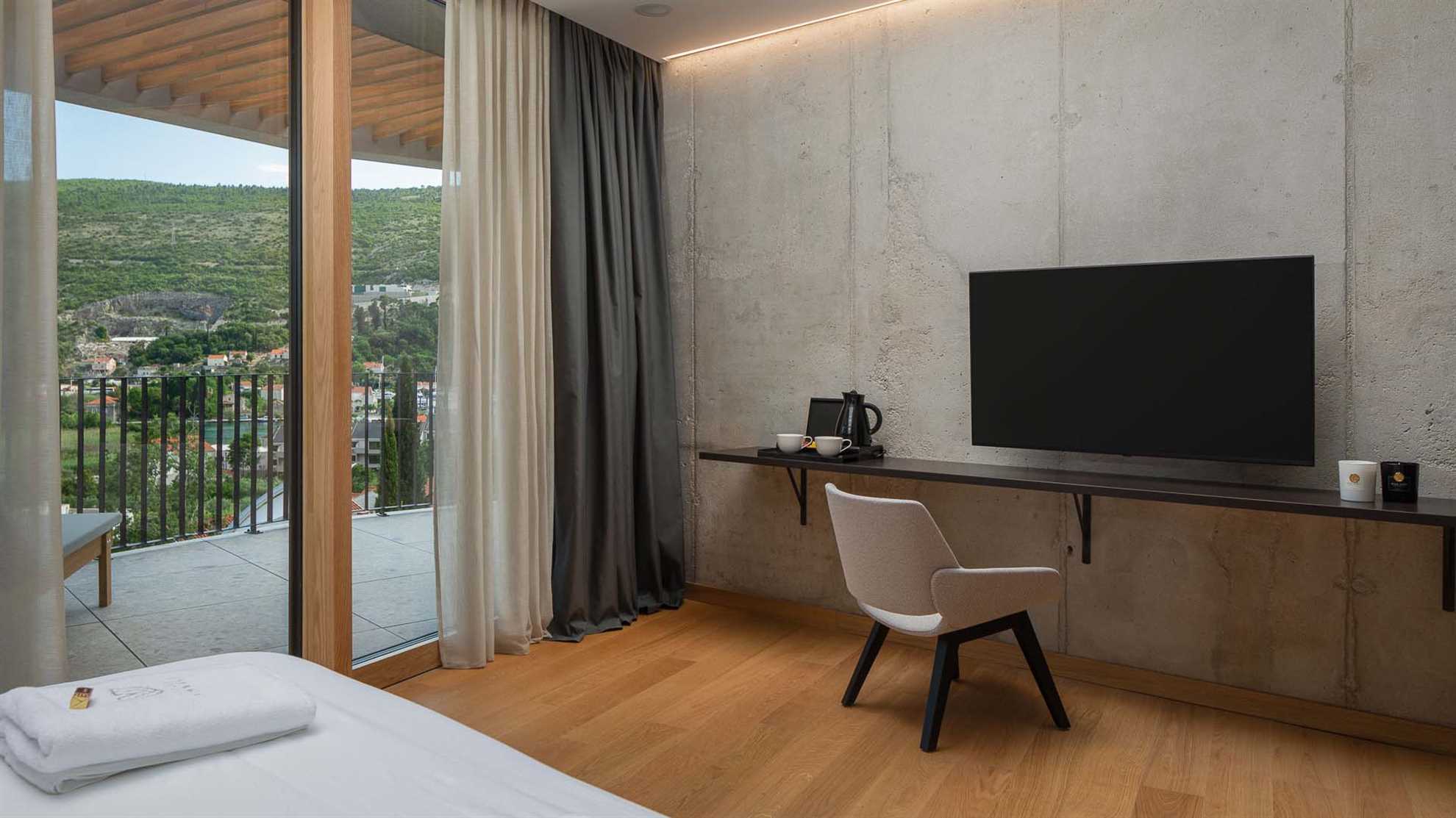 Luxurious villa near Dubrovnik with amazing view