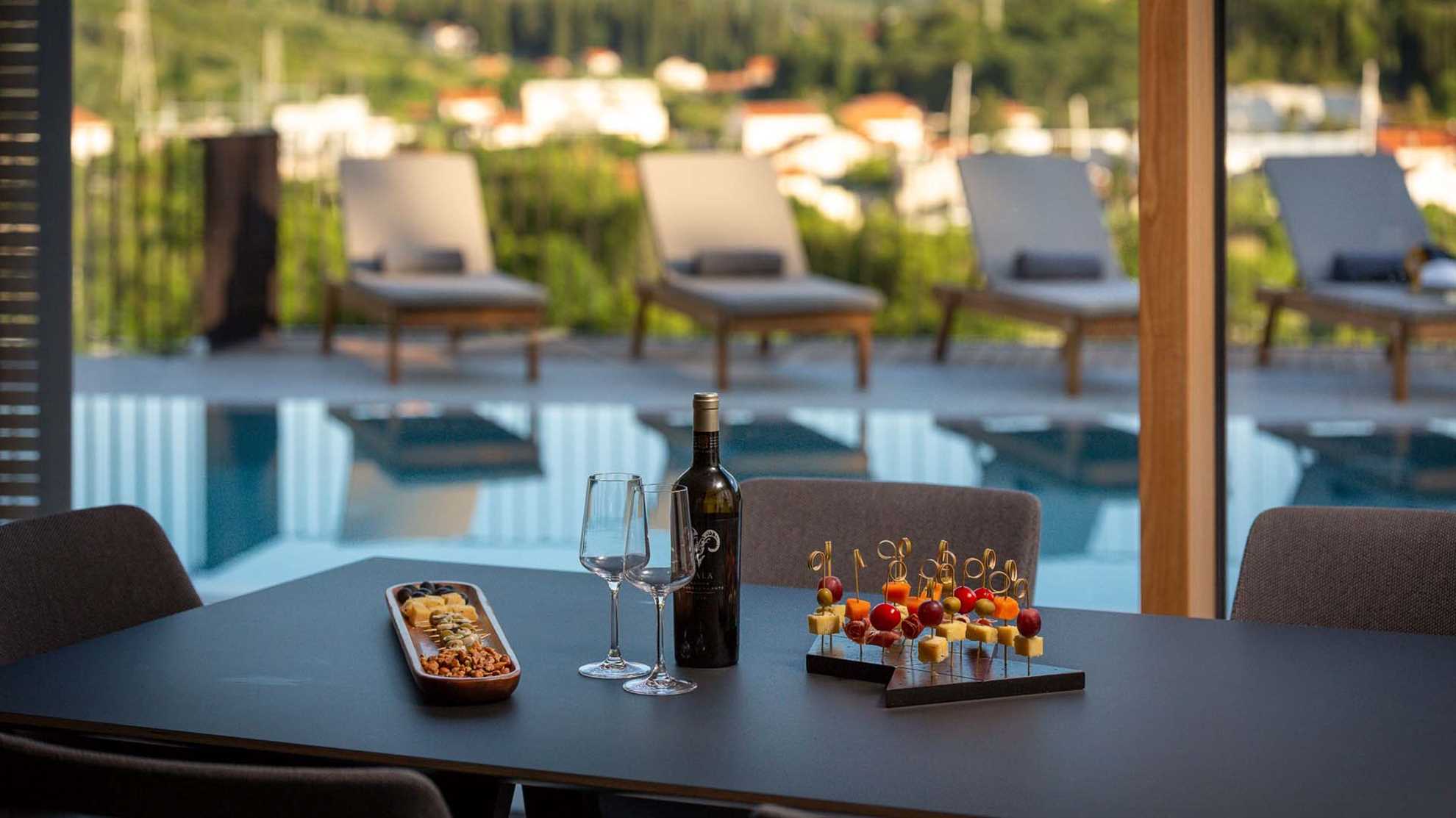 Luxurious villa near Dubrovnik with amazing view
