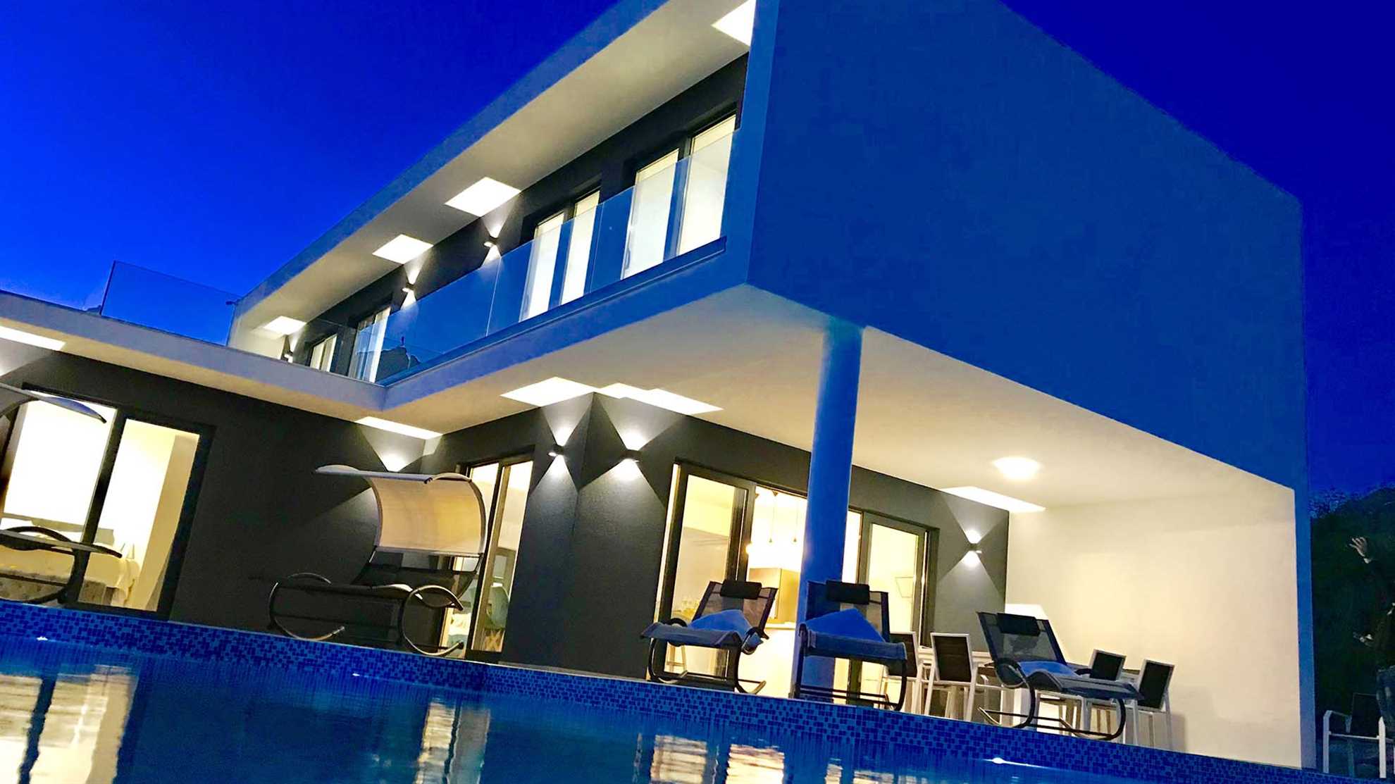 Stylish villa near Dubrovnik with a swimming pool