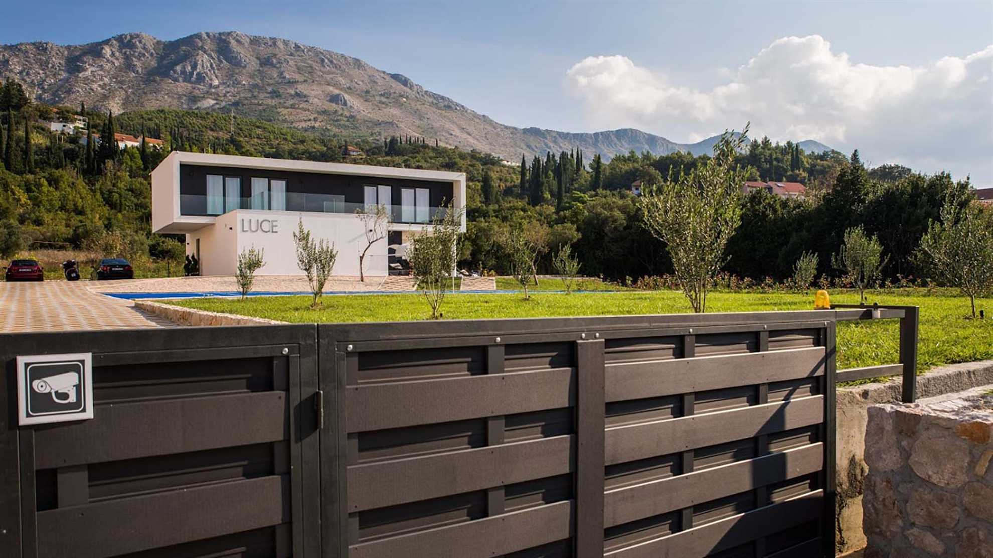 Stylish villa near Dubrovnik with a swimming pool