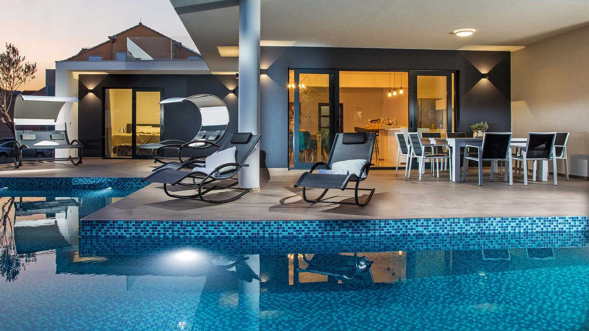 Stylish villa near Dubrovnik with a swimming pool