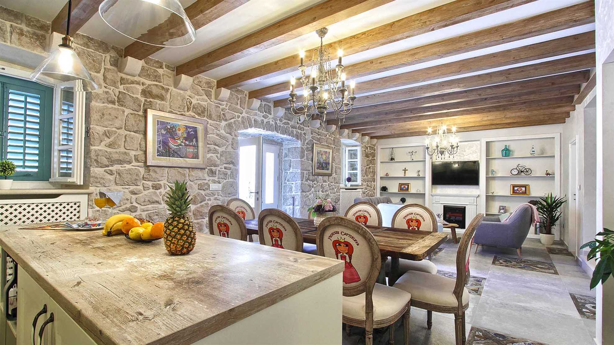 A heritage villa from the 18th century in Cavtat