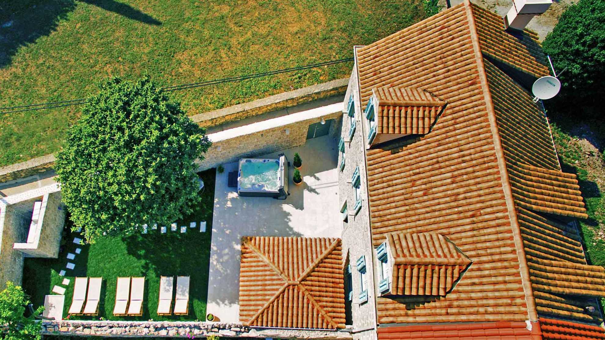 A heritage villa from the 18th century in Cavtat