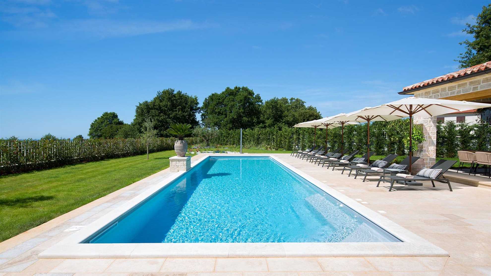 An elegant countryside holiday home in Kanfanar