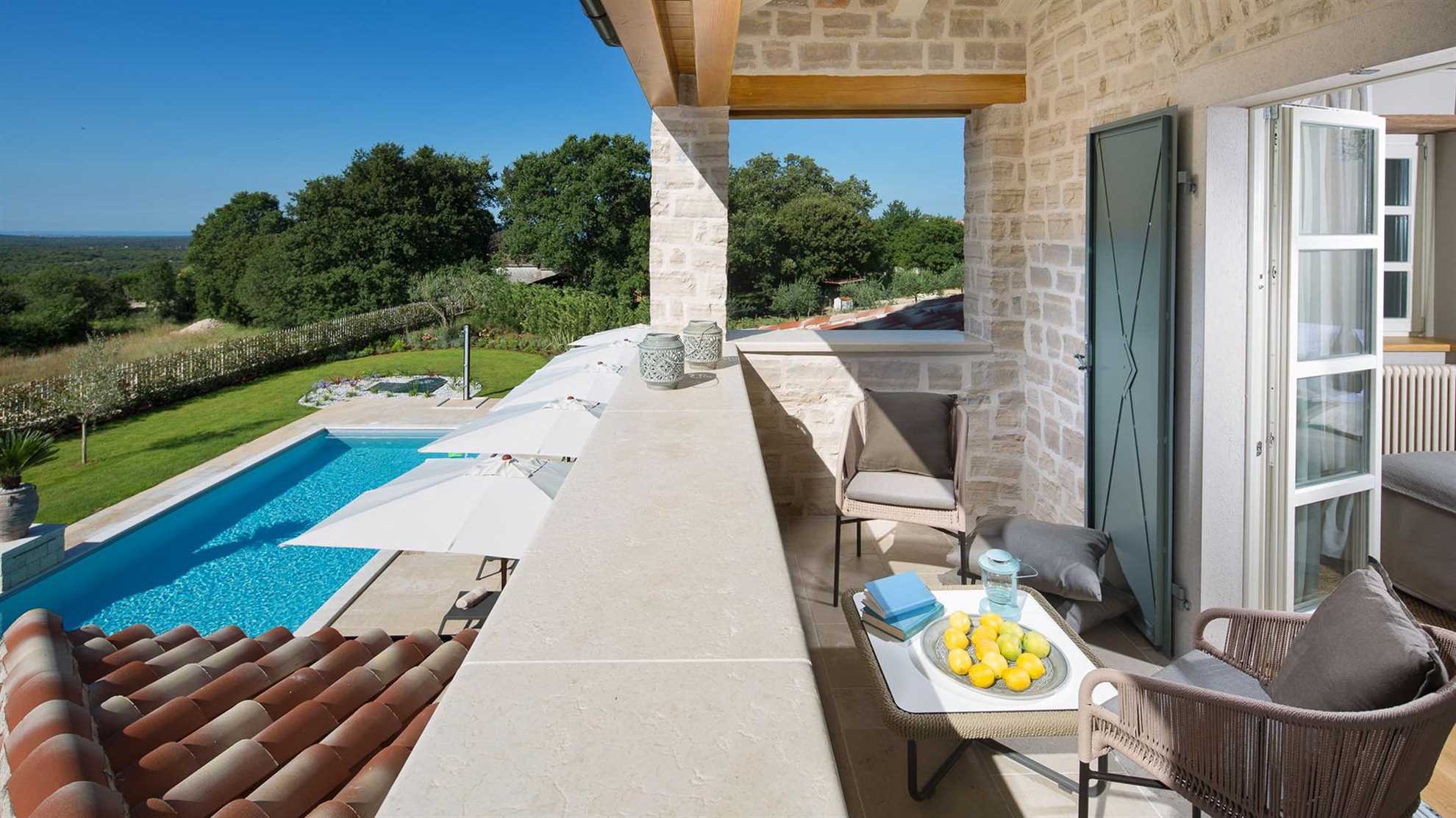 An elegant countryside holiday home in Kanfanar