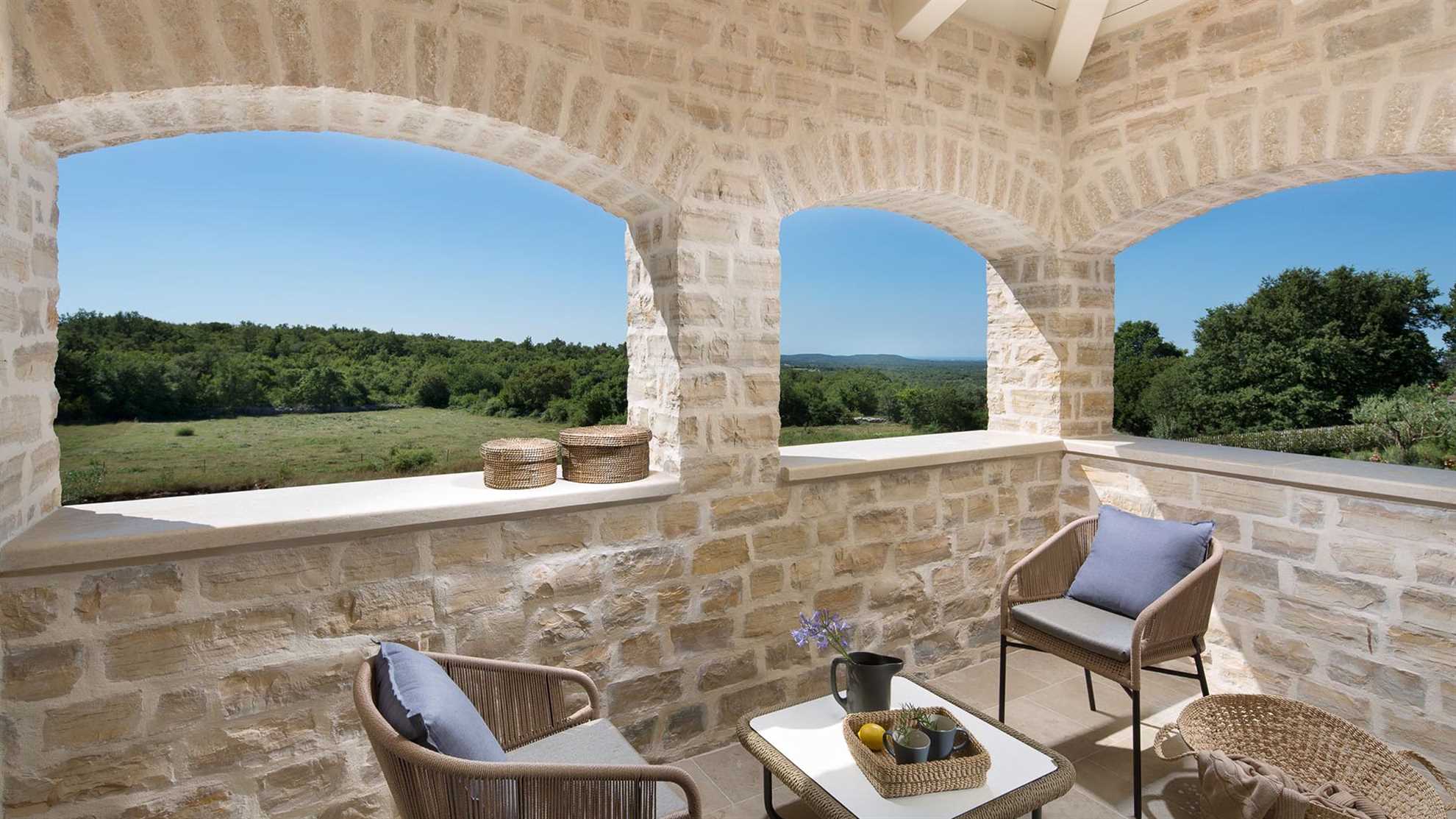 An elegant countryside holiday home in Kanfanar