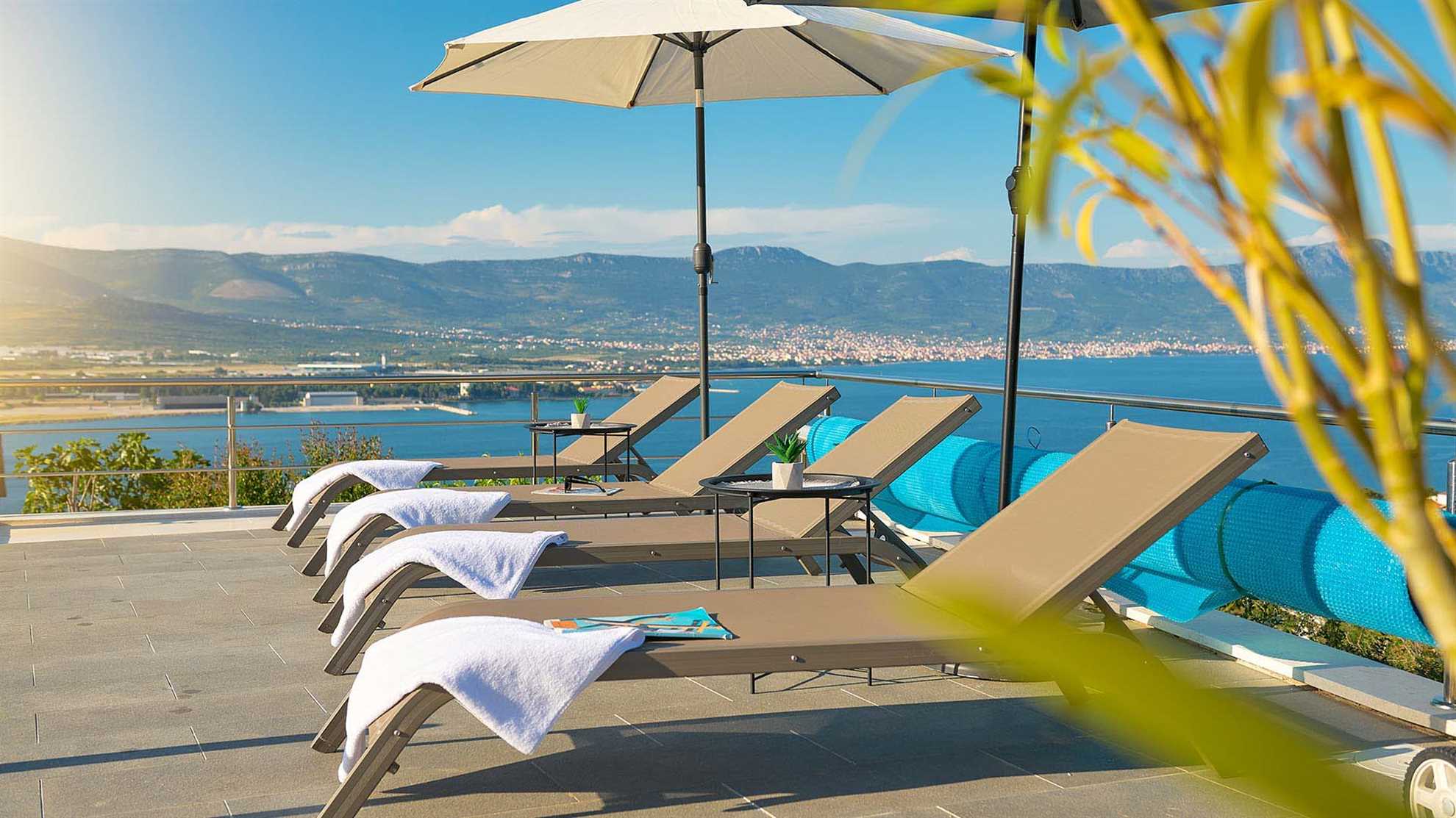 Charming villa with beautiful pool in Trogir