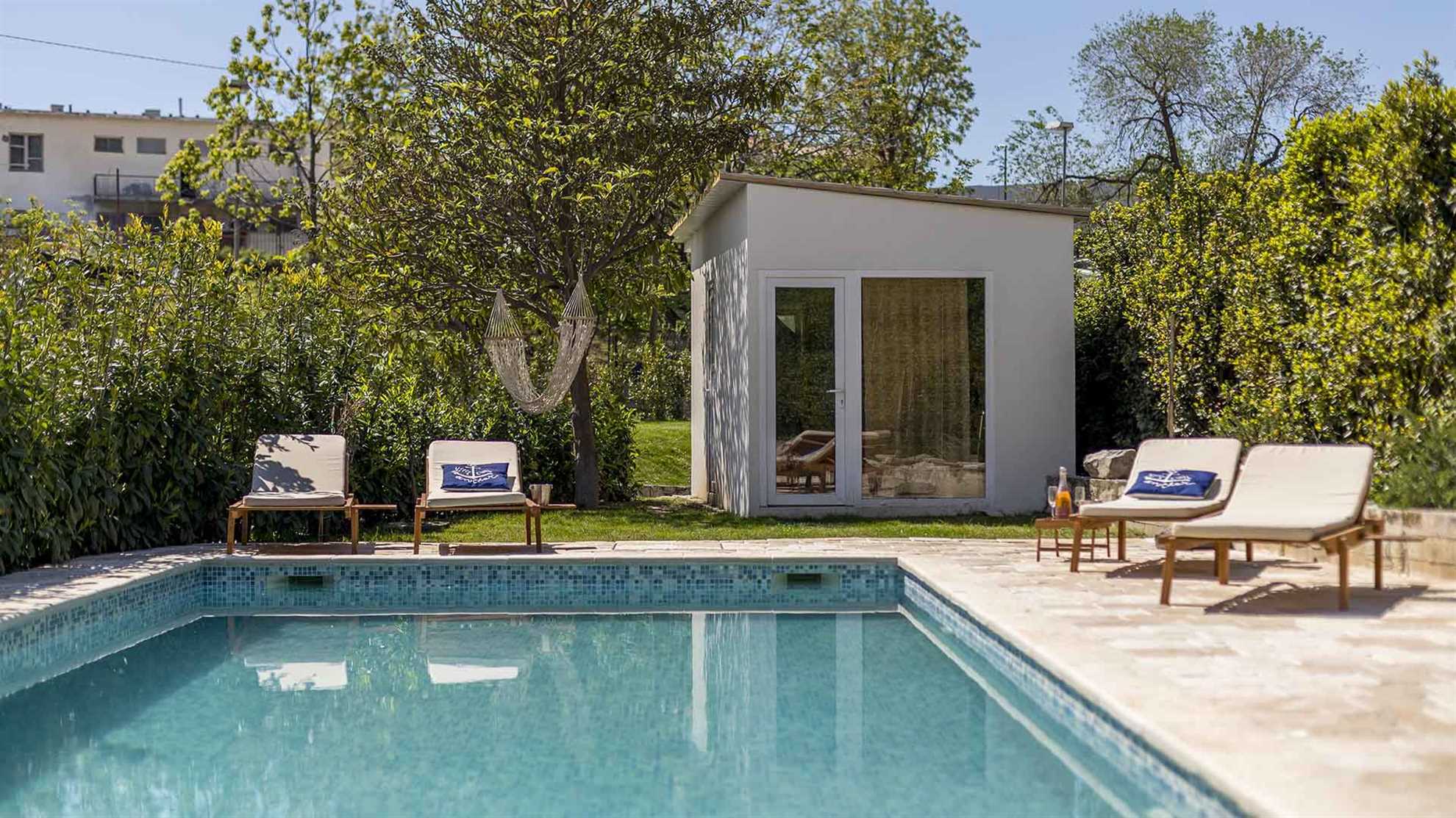 Poolside villa on special location in Solin