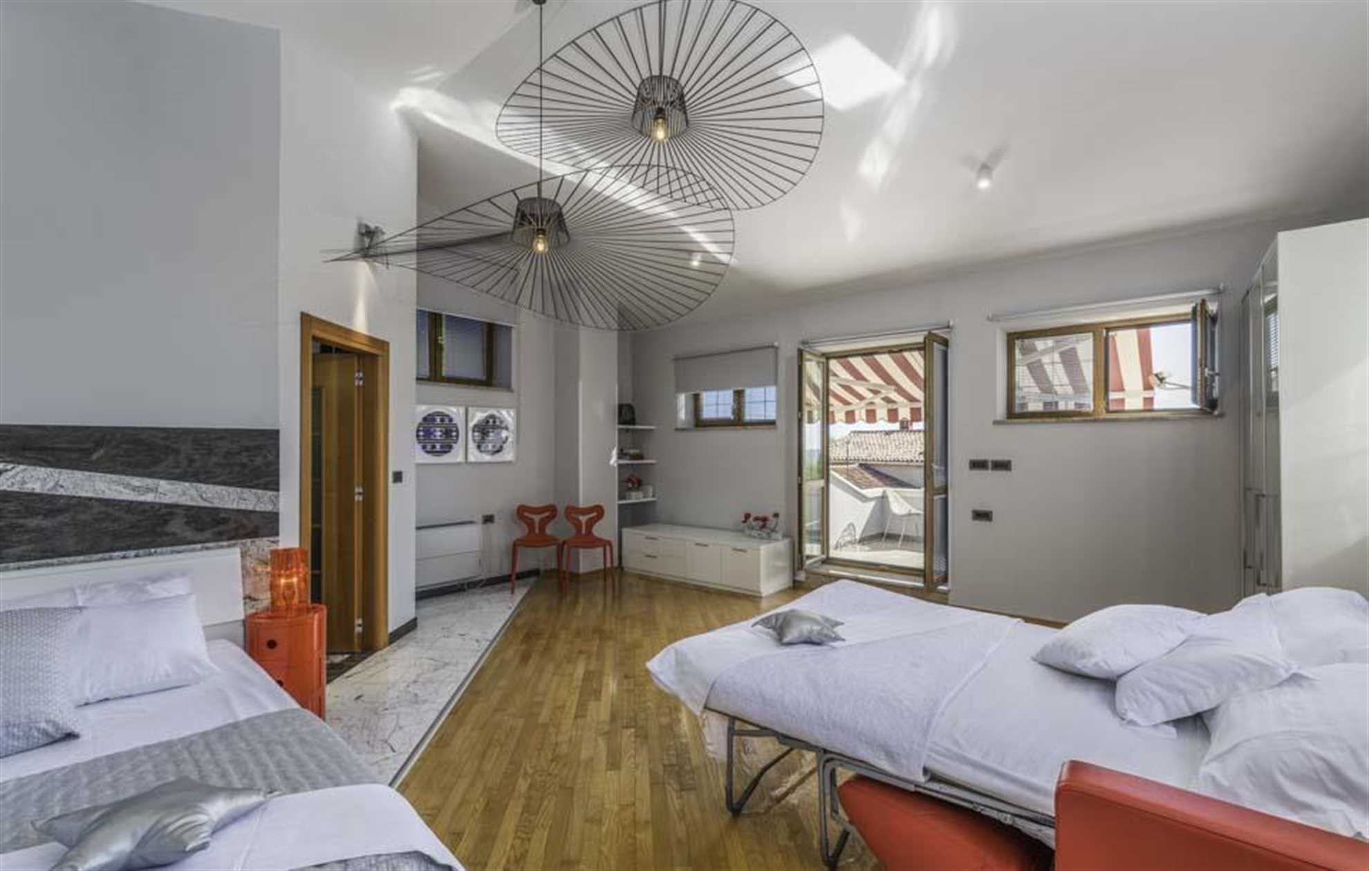 Family villa in Labin with a swimming pool