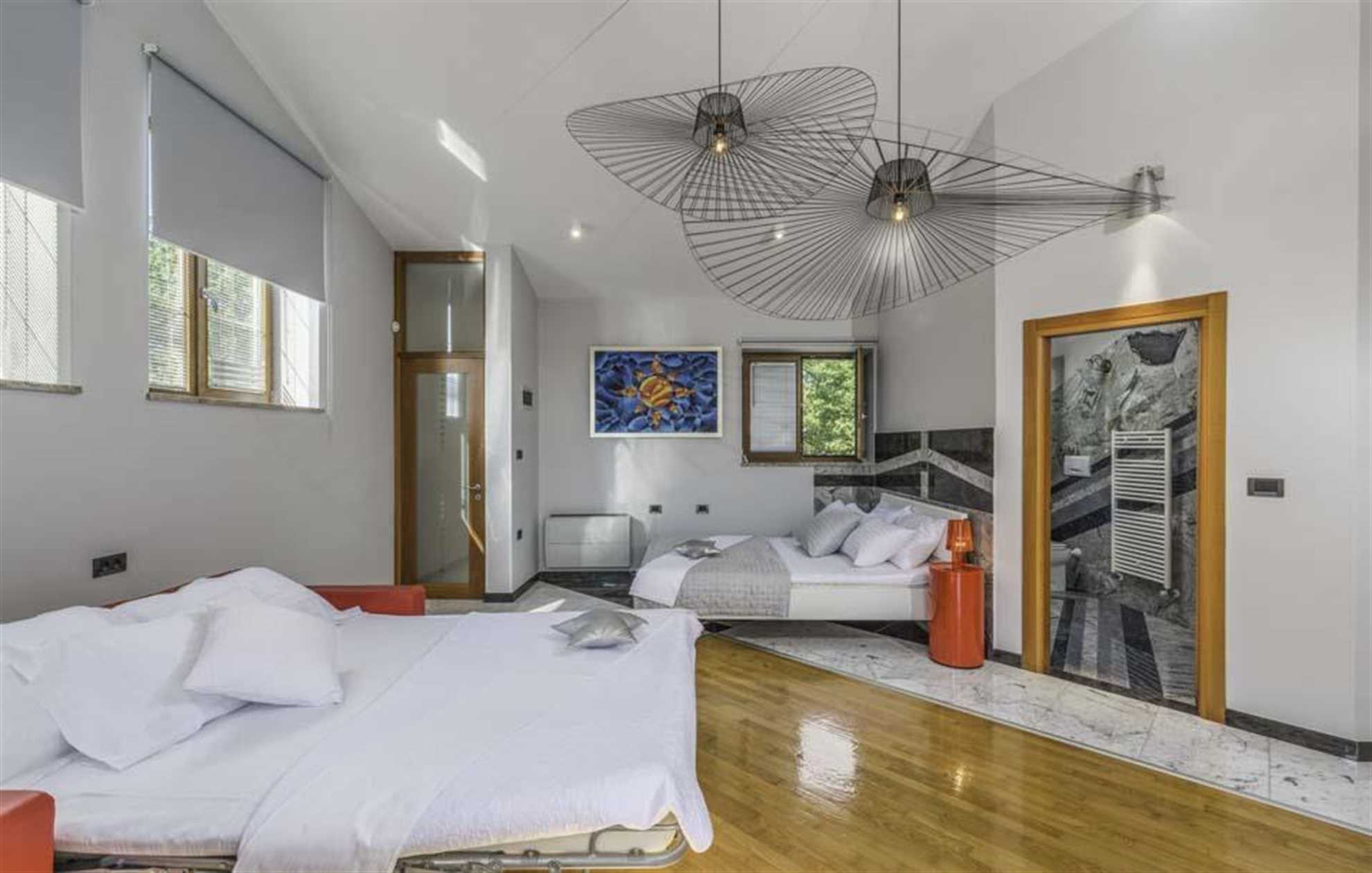 Family villa in Labin with a swimming pool