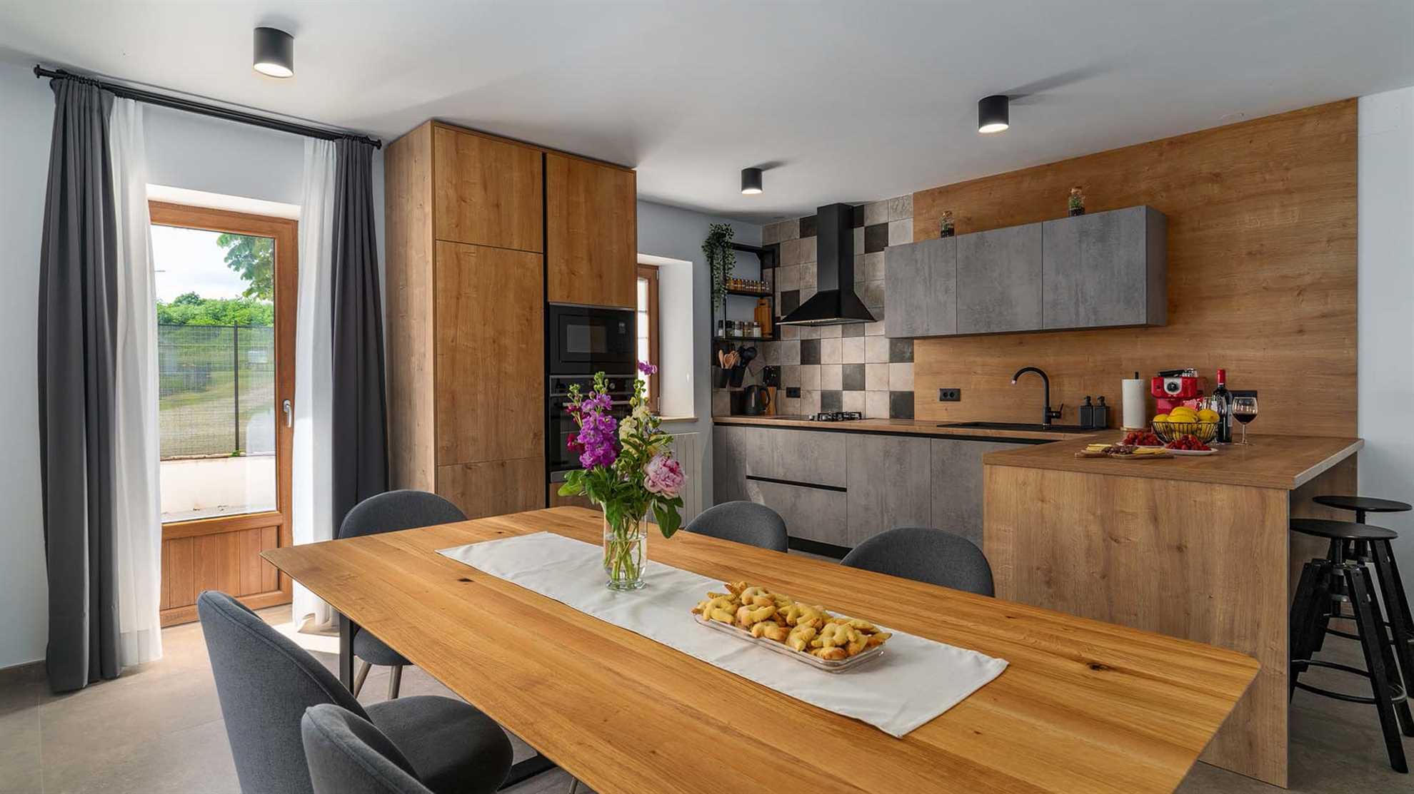 A small family villa in Pazin with a swimming pool