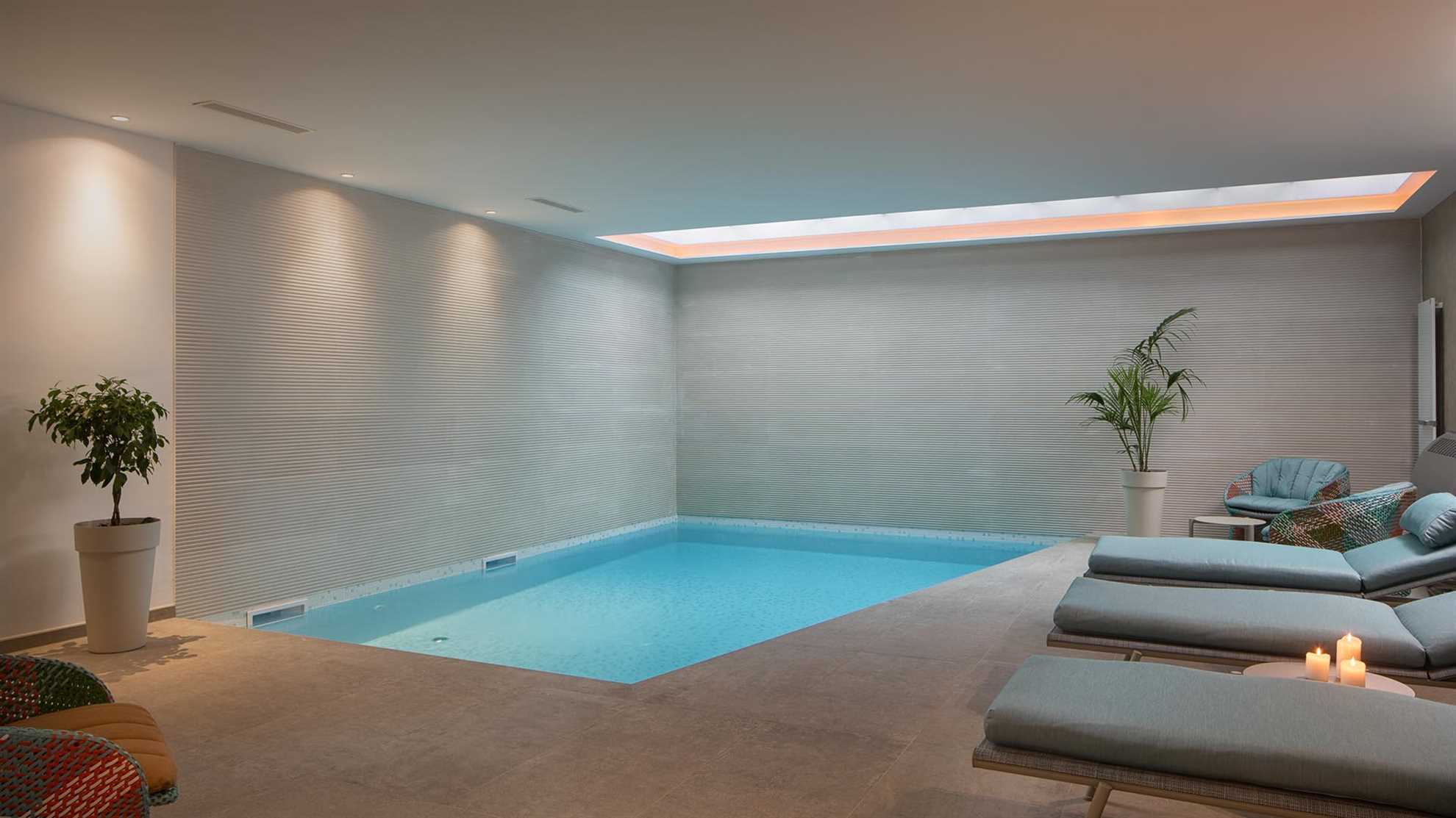 Poolside villa in Bale with a fantastic view