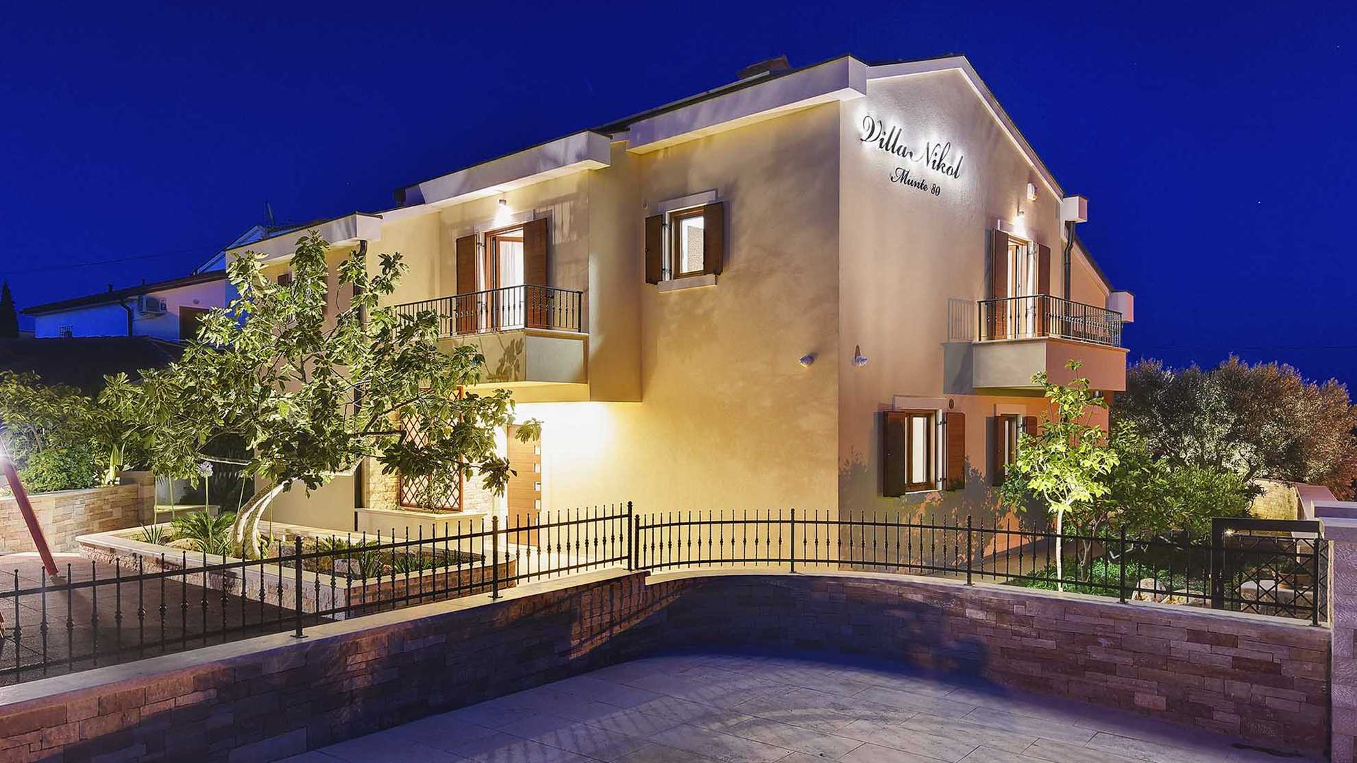 A modern, poolside villa in Premantura, Istria