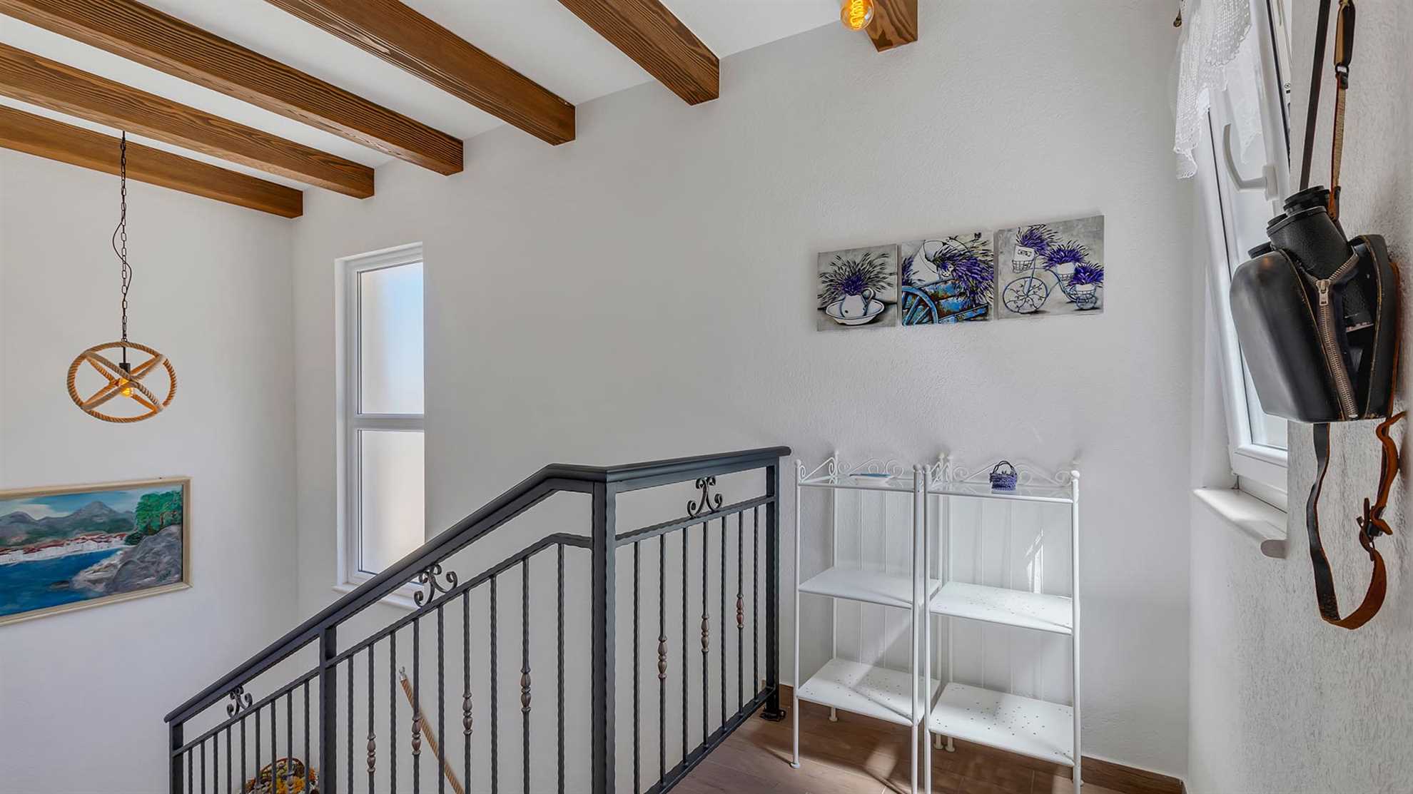 Poolside villa in Makarska with stunning sea view