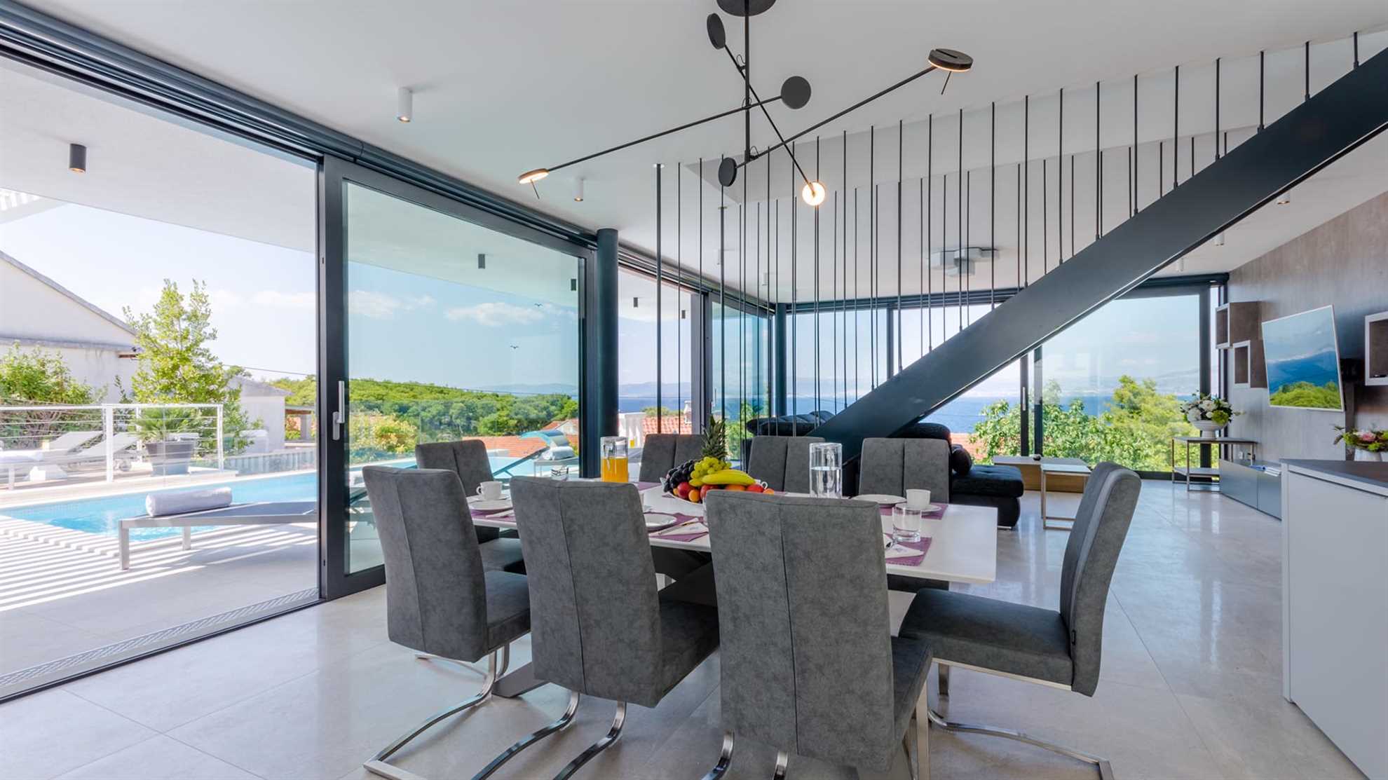 The beautiful, contemporary villa in Sutivan