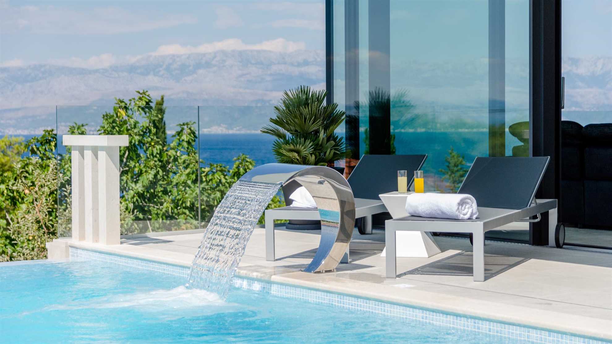 The beautiful, contemporary villa in Sutivan