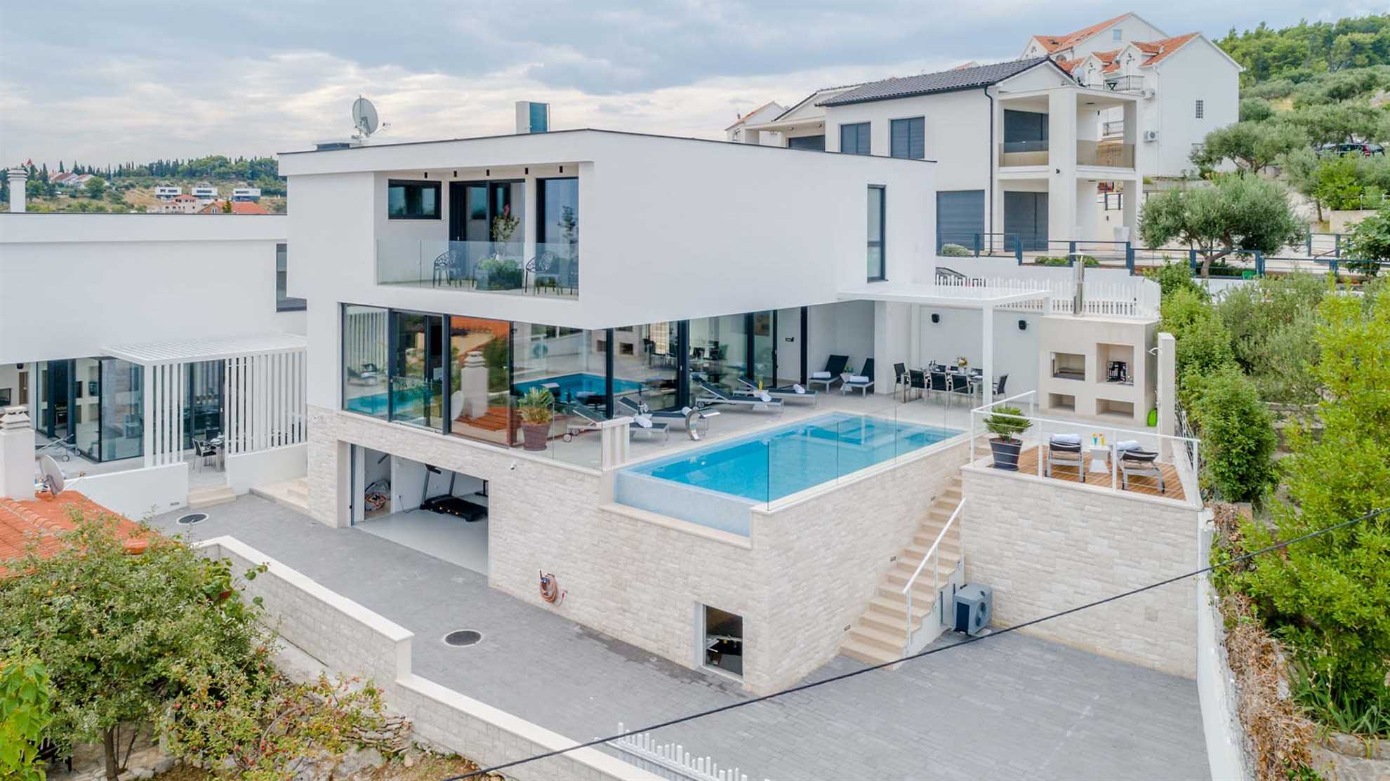 The beautiful, contemporary villa in Sutivan