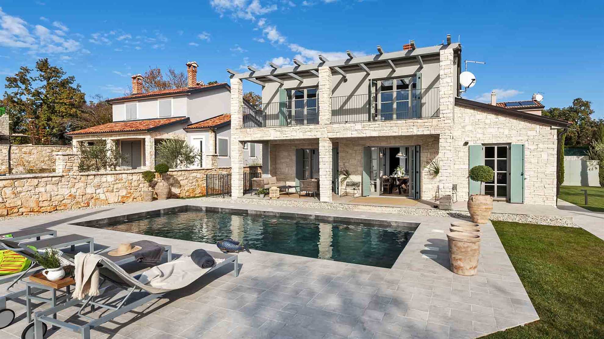 A sophisticated, contemporary villa near Rovinj