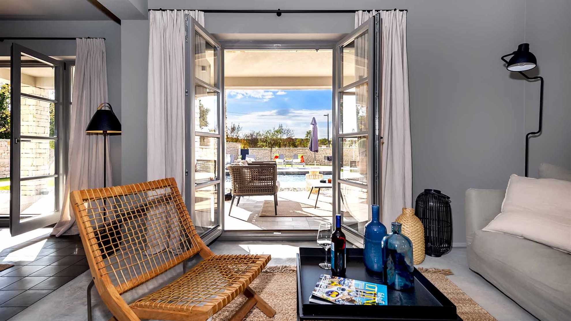 A sophisticated, contemporary villa near Rovinj