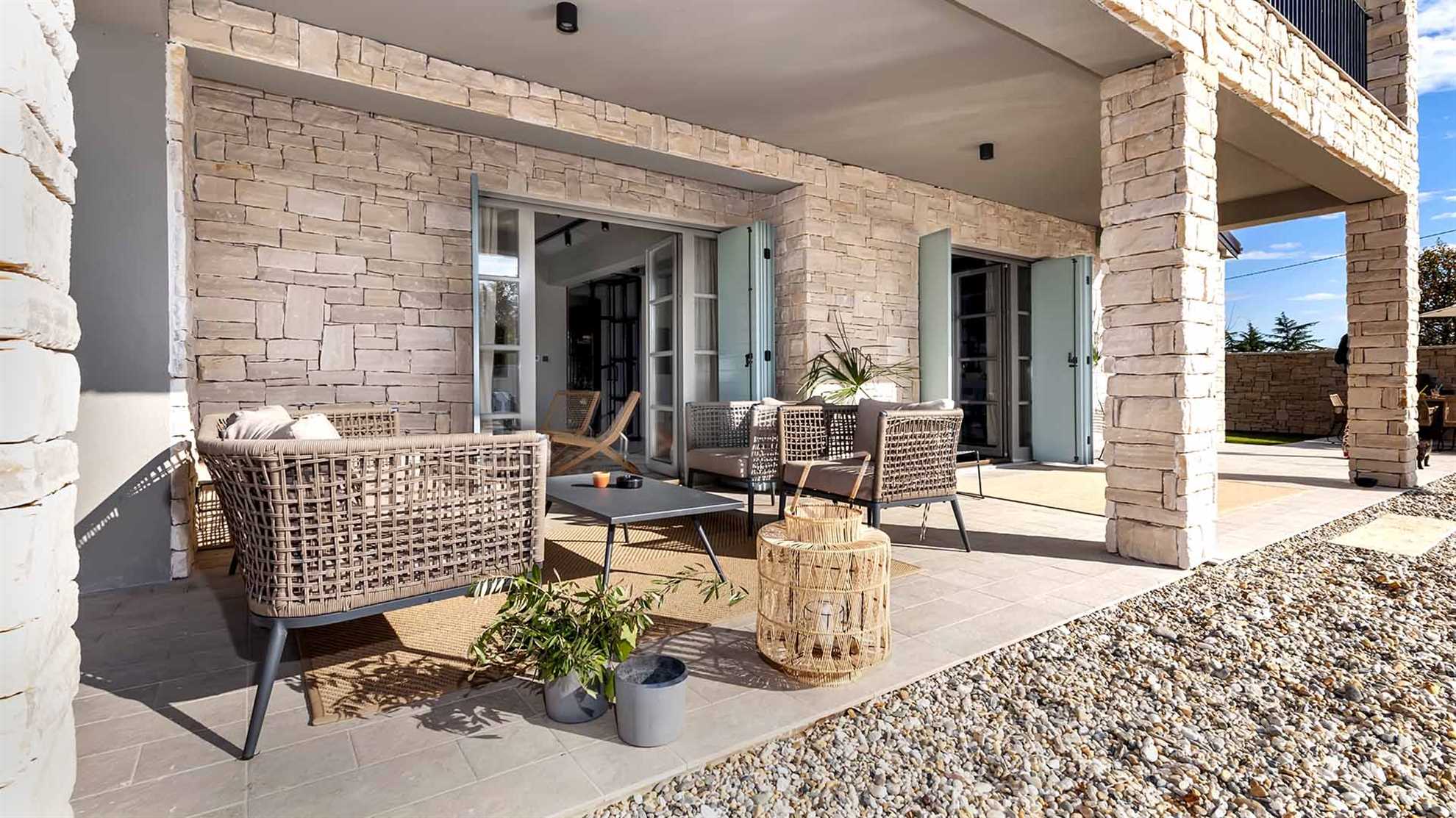 A sophisticated, contemporary villa near Rovinj