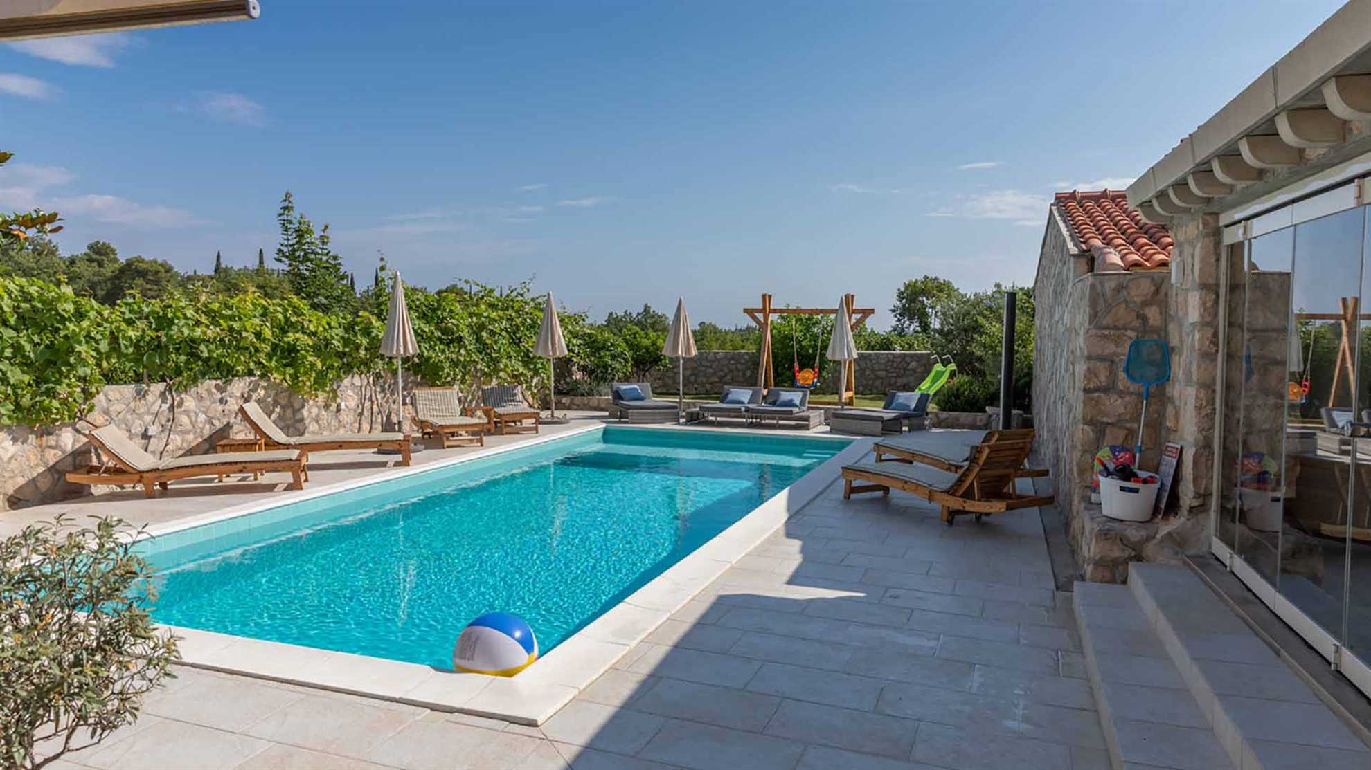 Wonderful heritage stone villa with swimming pool
