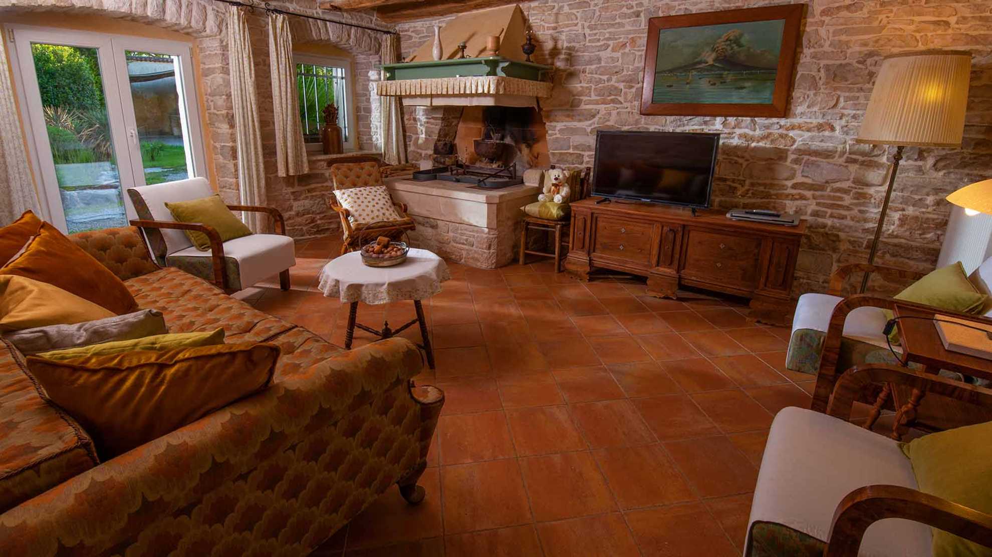 A heritage villa in Istria with a designer swimming pool