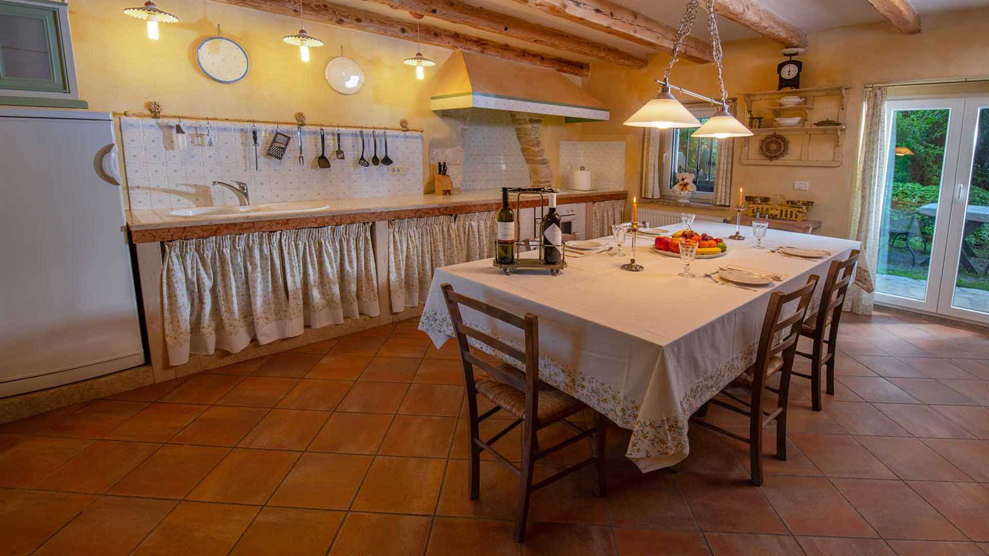 A heritage villa in Istria with a designer swimming pool