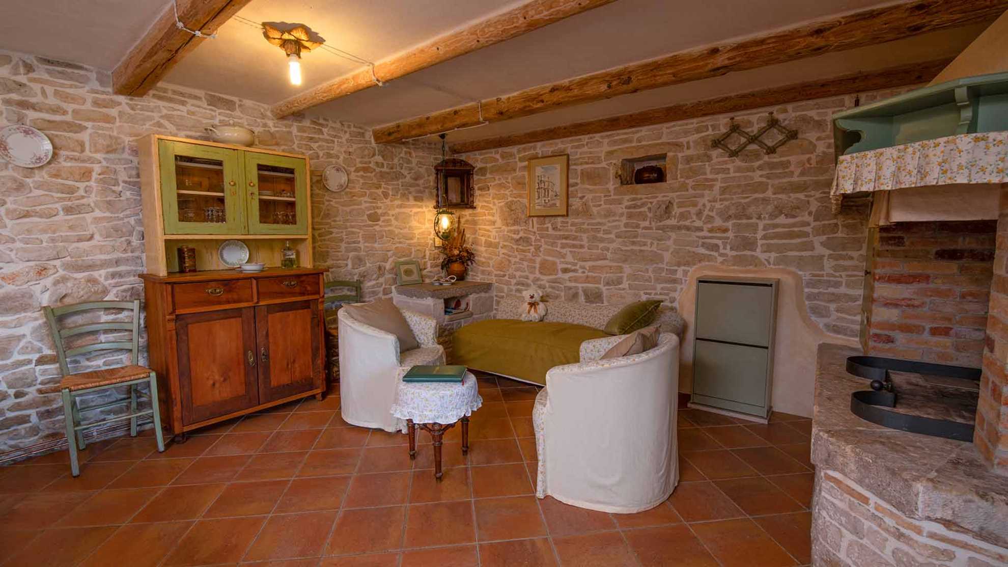 A heritage villa in Istria with a designer swimming pool