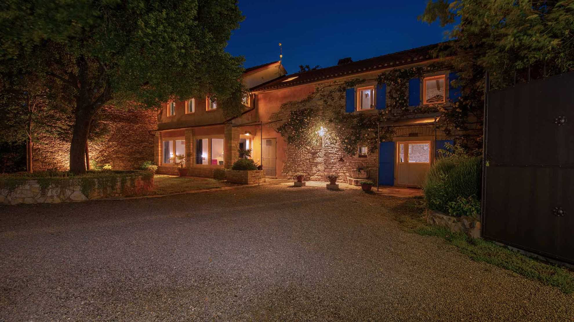 A heritage villa in Istria with a designer swimming pool