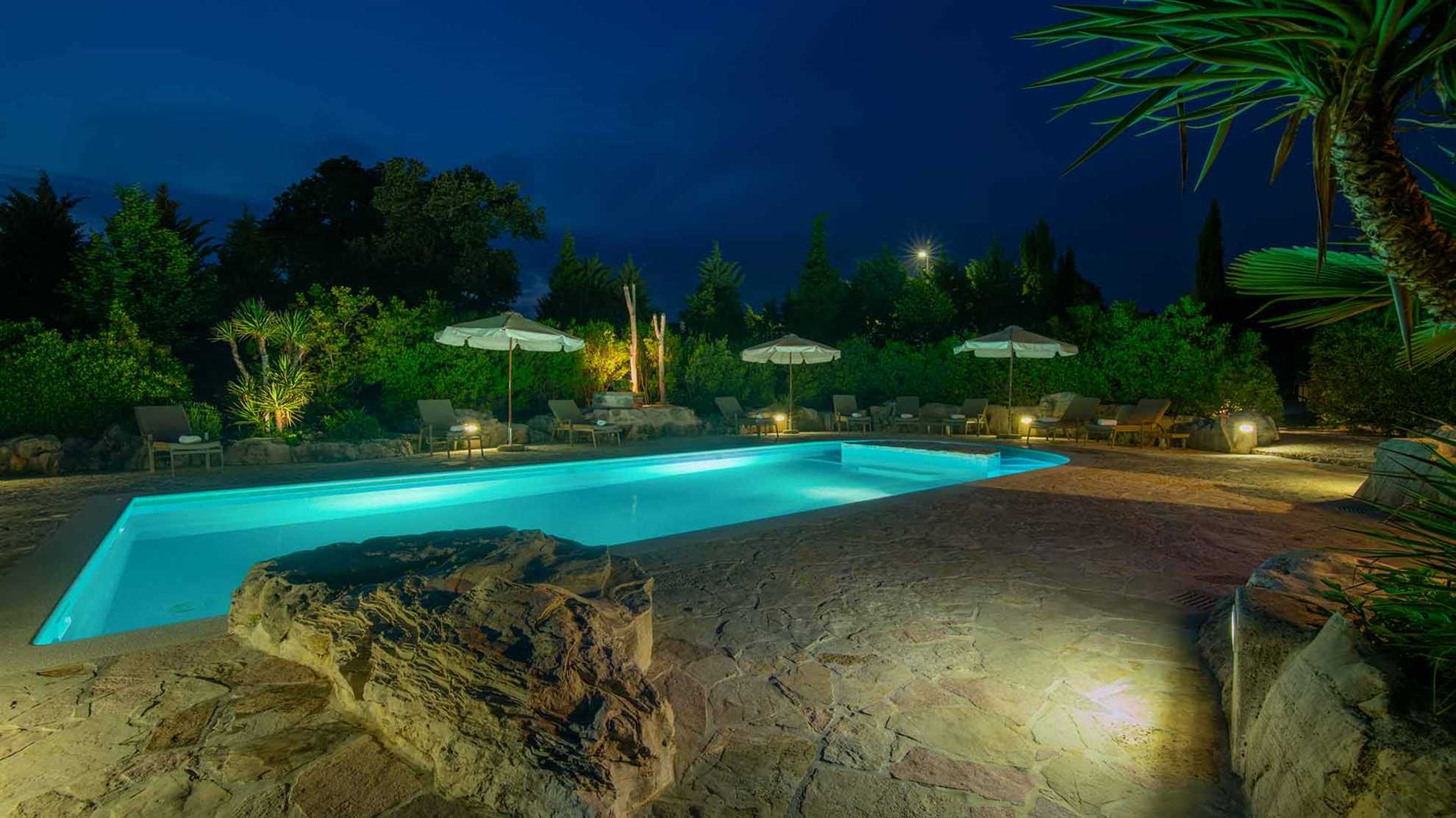 A heritage villa in Istria with a designer swimming pool