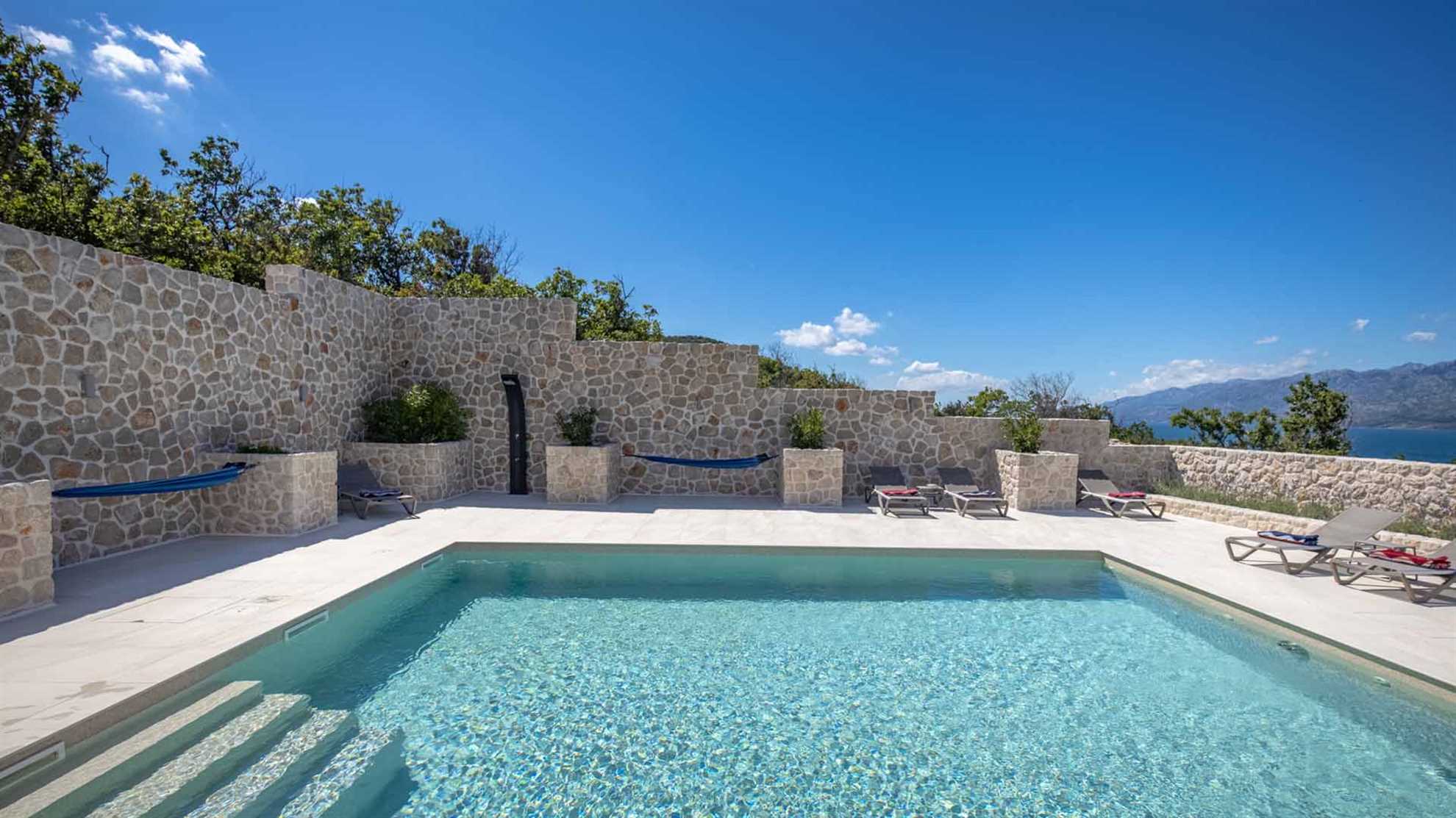 Luxury villa near Zadar with a stunning sea view