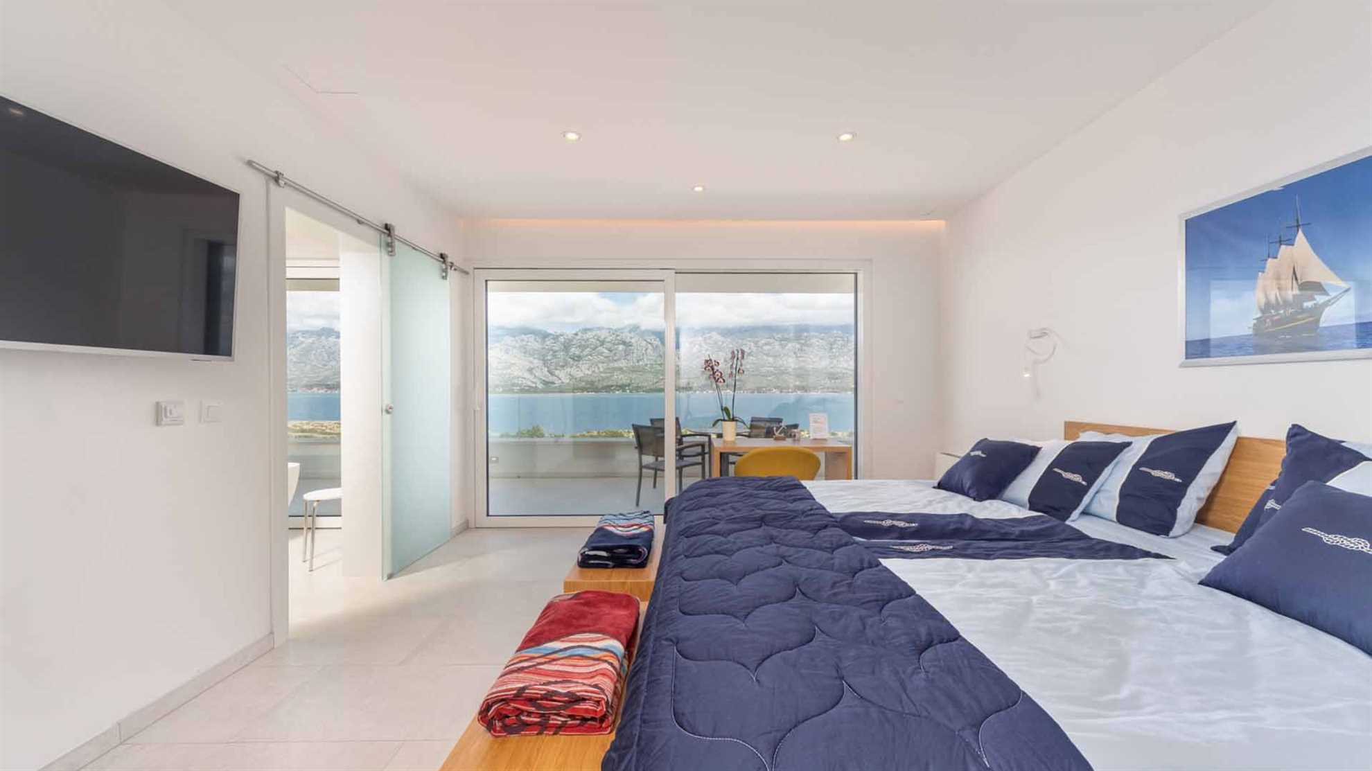 Luxury villa near Zadar with a stunning sea view
