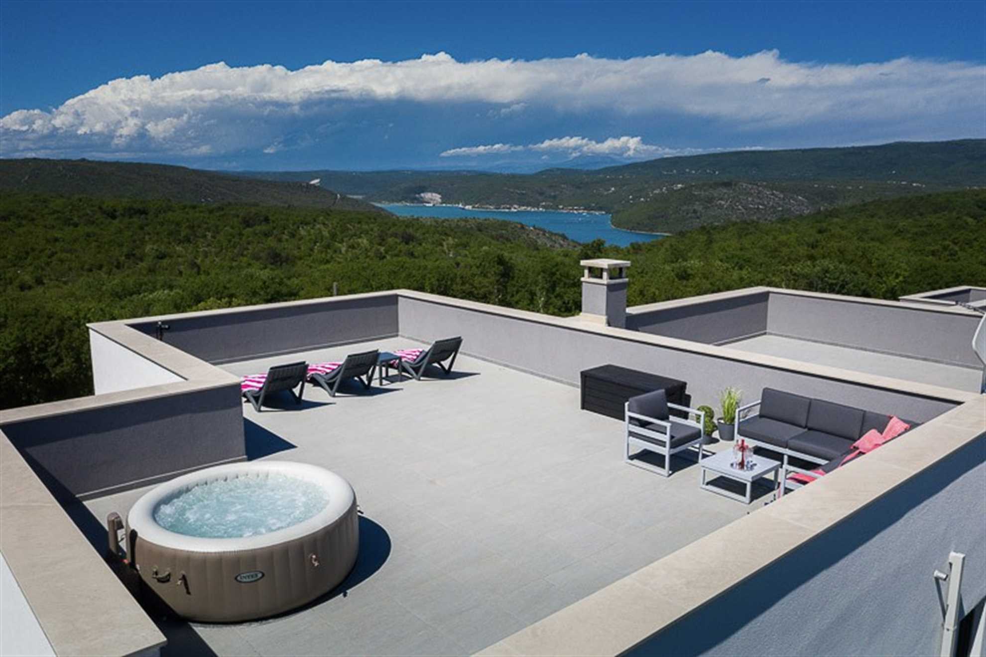Luxury villa in Rakalj with a swimming pool