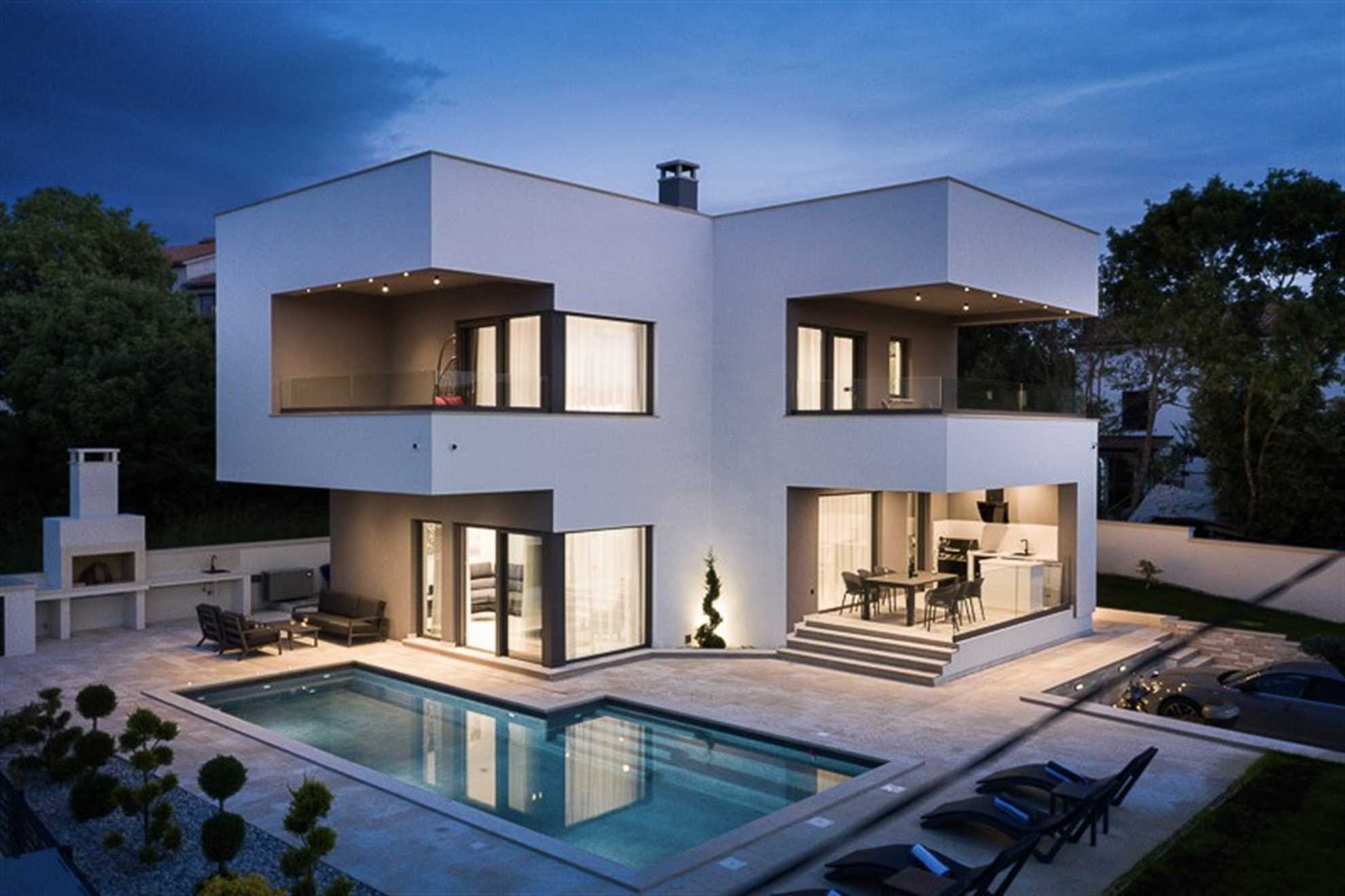 Luxury villa in Rakalj with a swimming pool