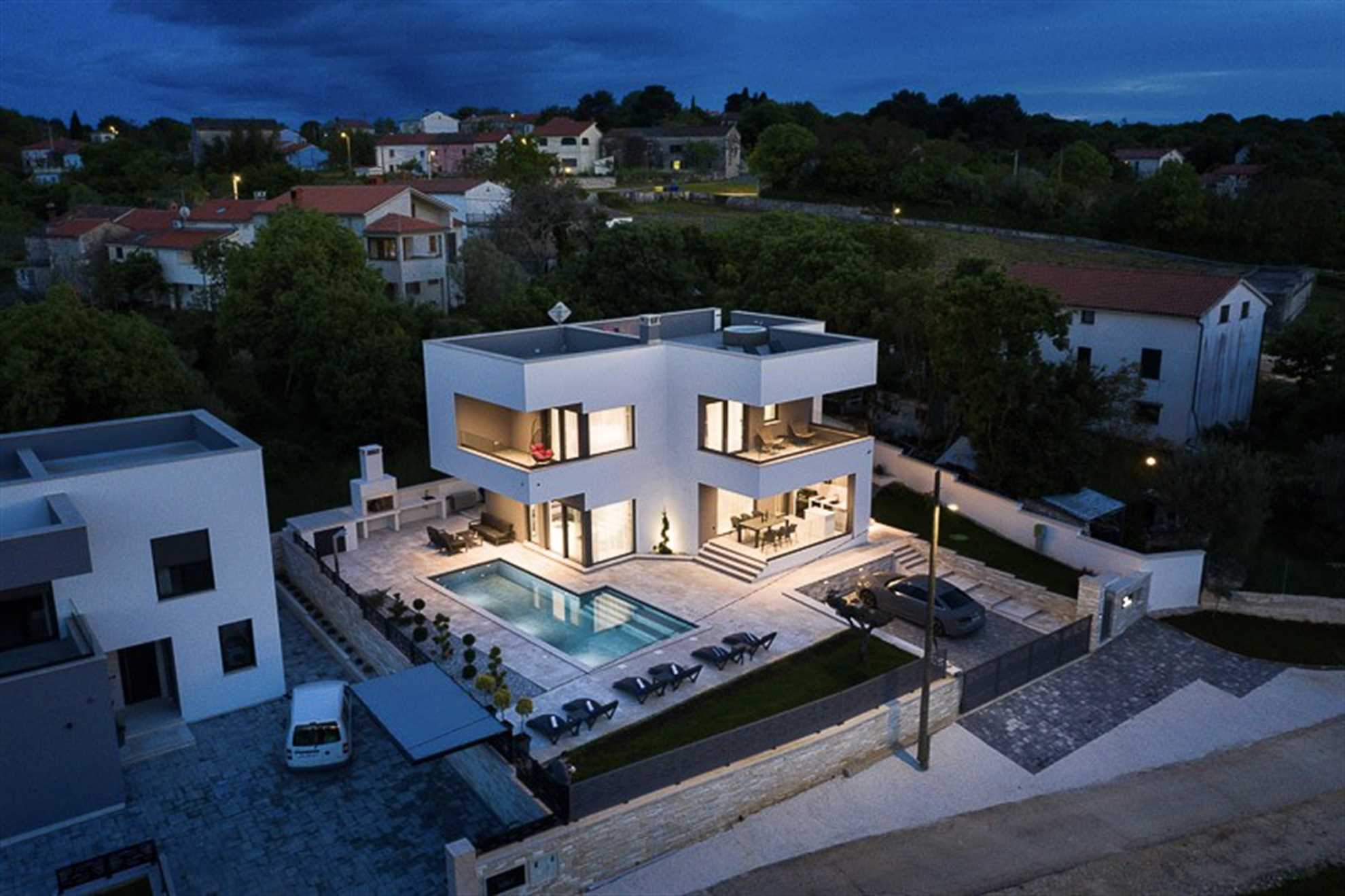Luxury villa in Rakalj with a swimming pool