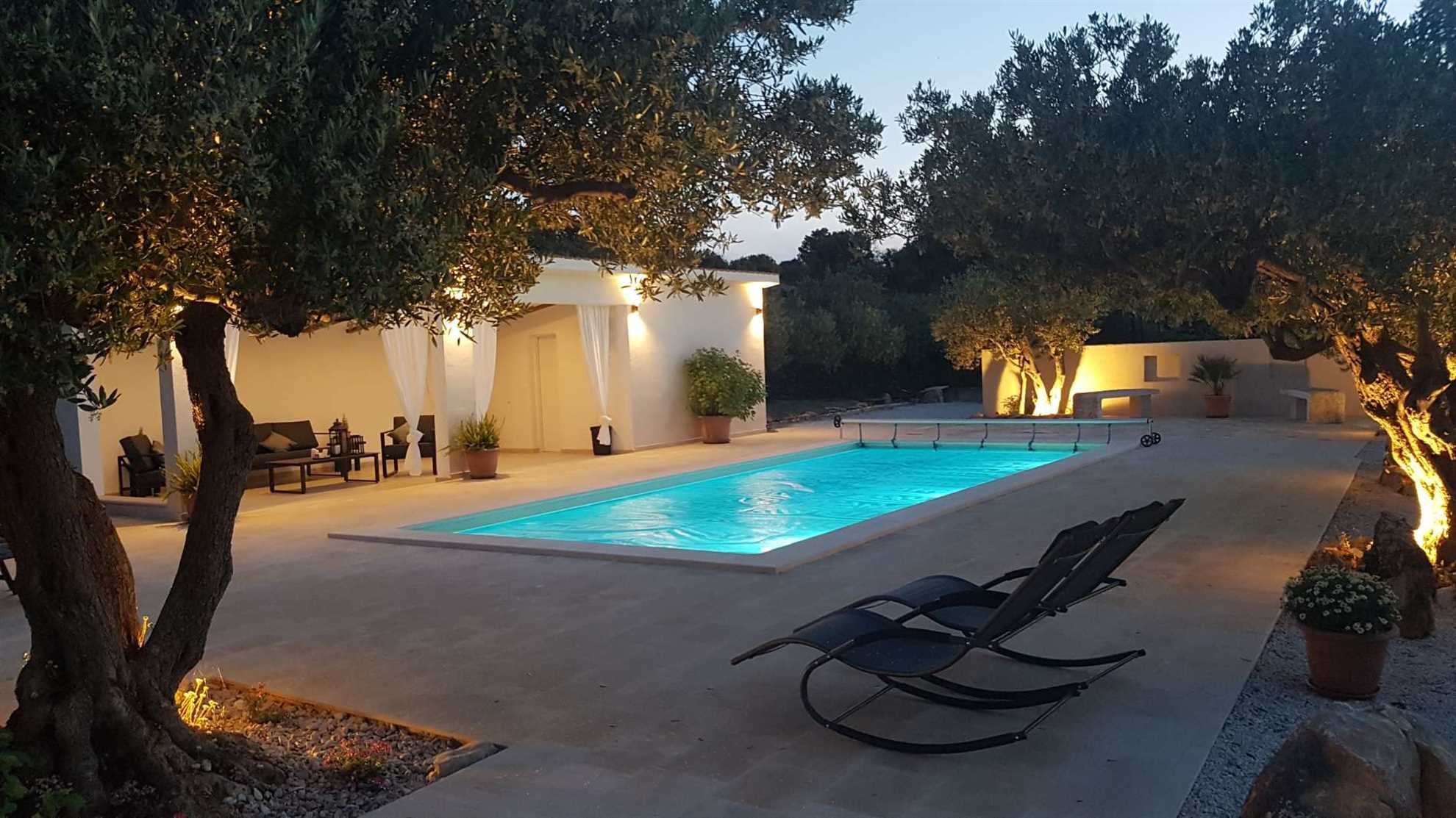 Dalmatian stone house with swimming pool