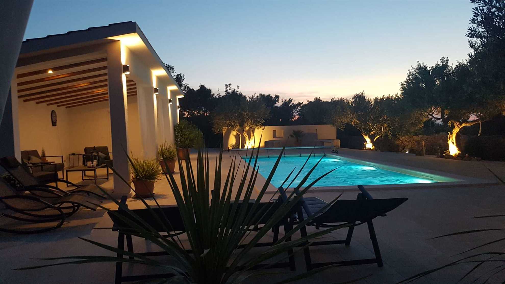 Dalmatian stone house with swimming pool
