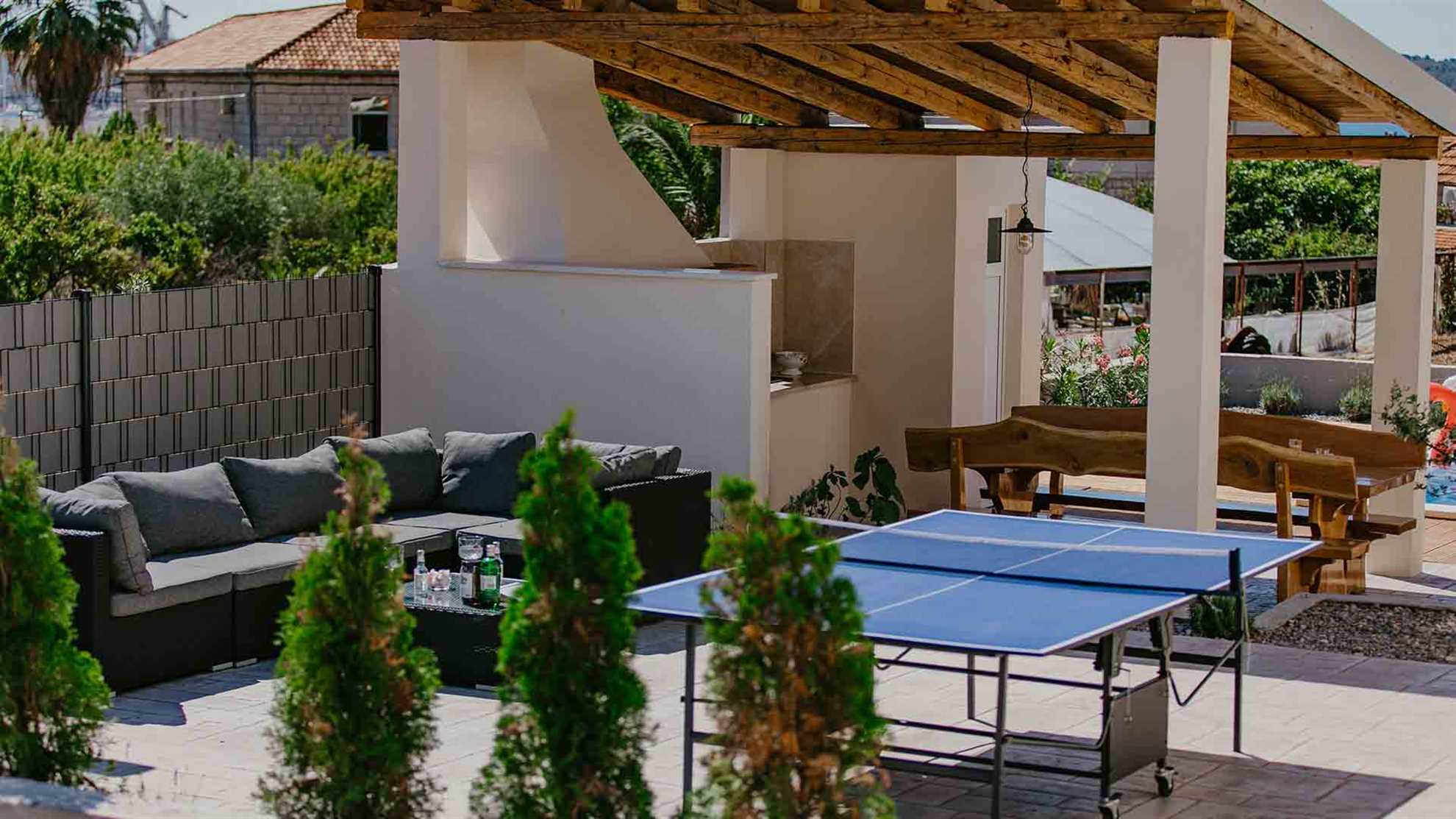 Luxurious villa with outdoor swimming pool