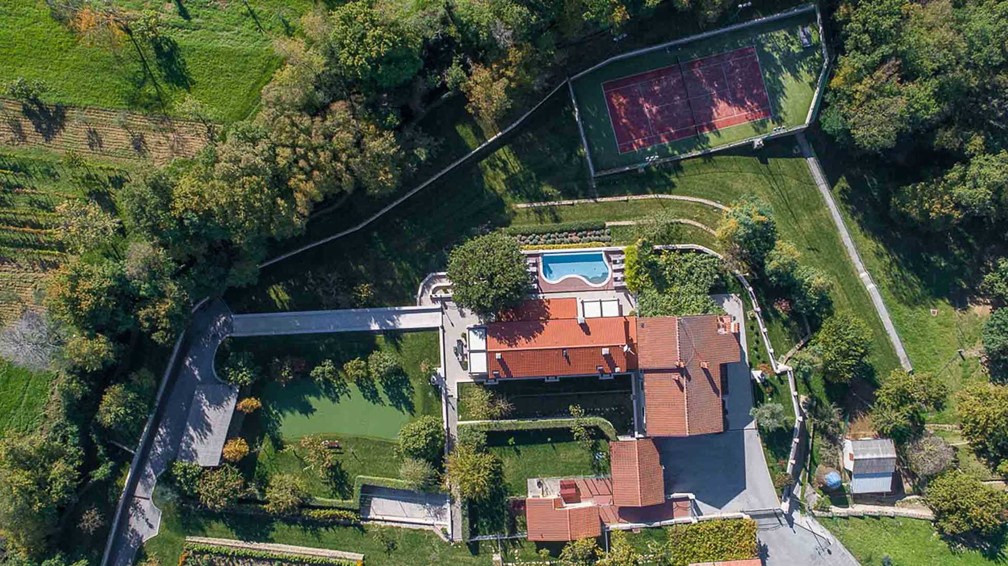 The heritage villa in Labin with private property