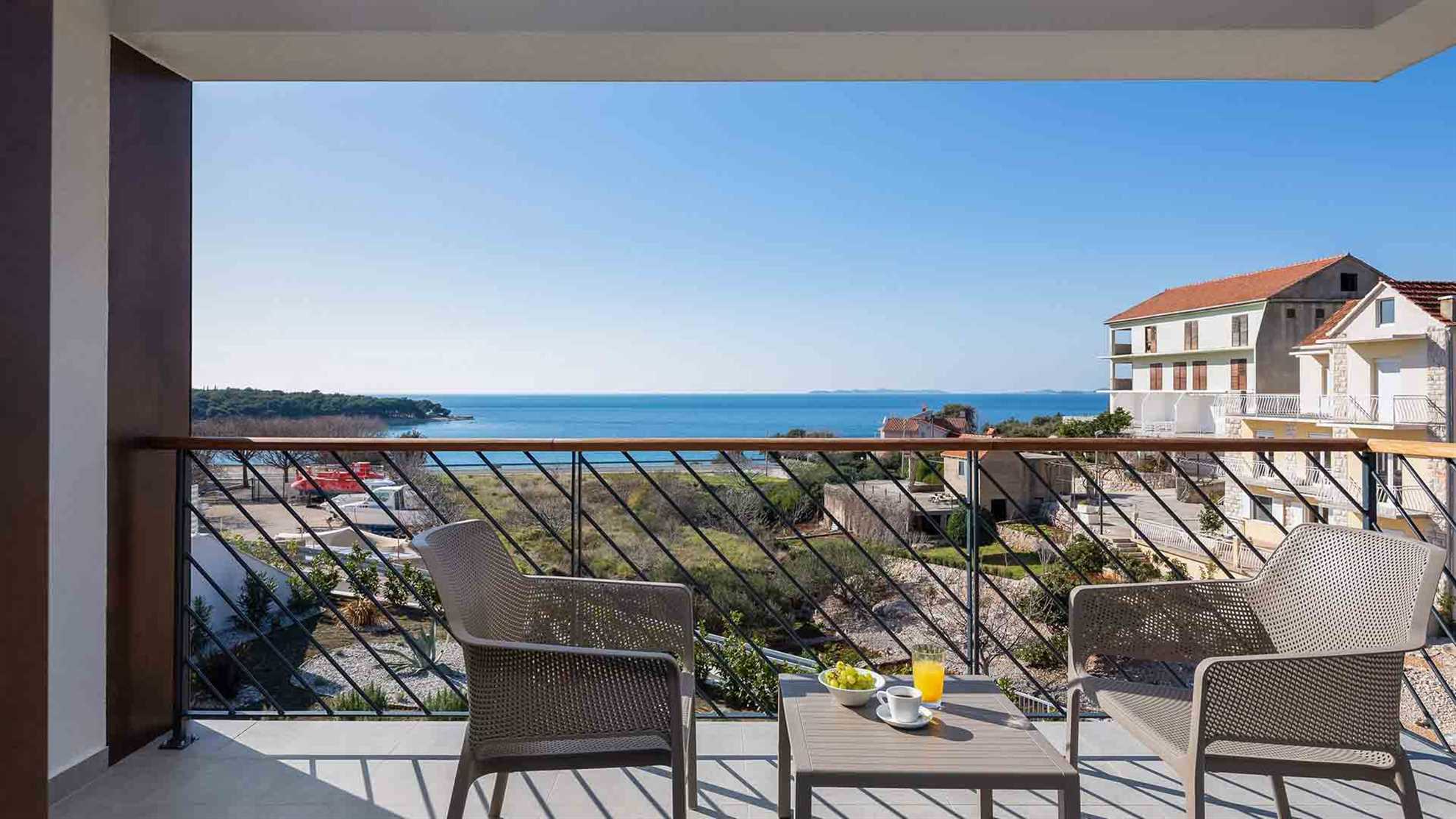 Luxurious beachfront villa with stunning sea view