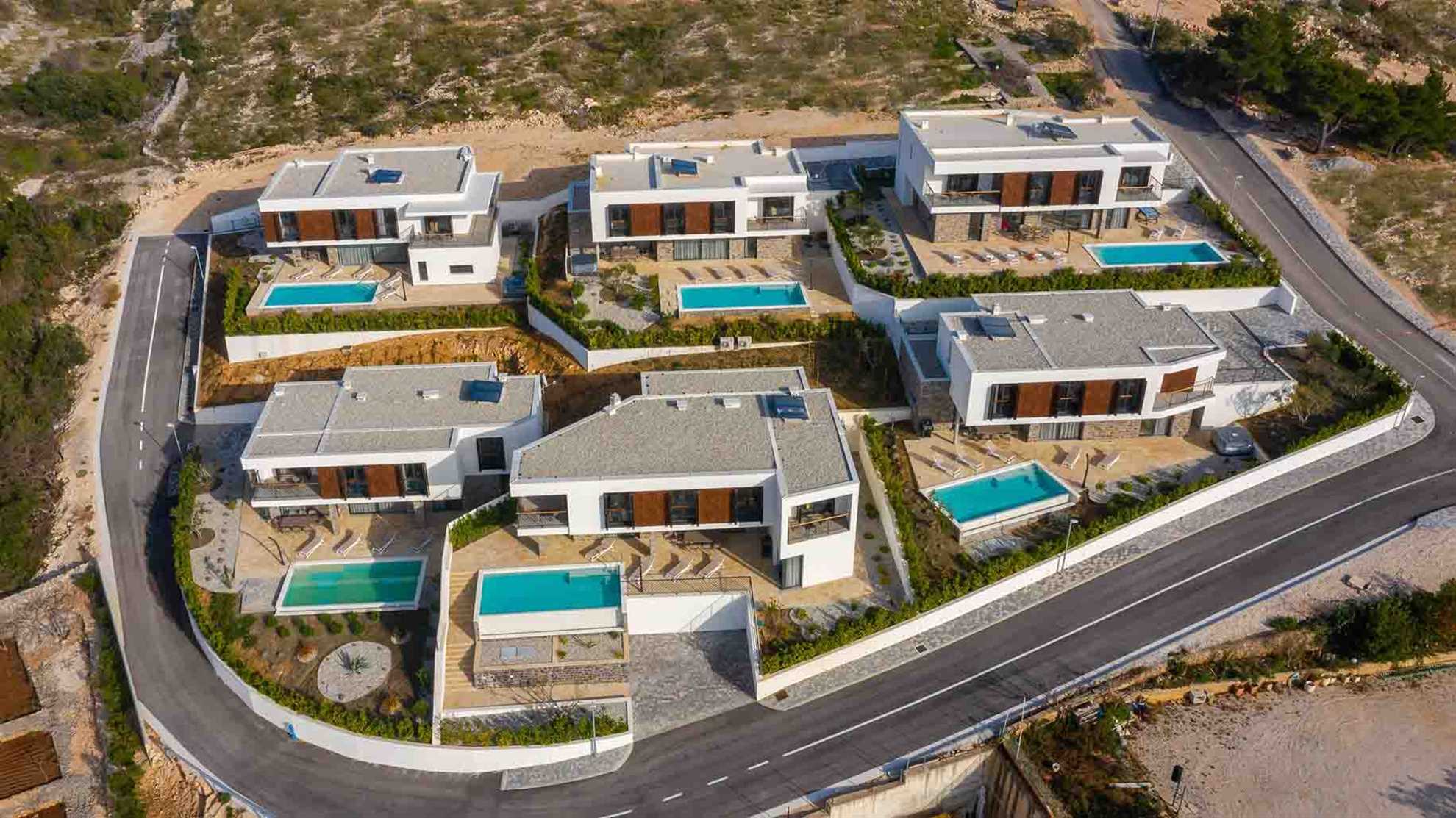 Luxurious beachfront villa with stunning sea view
